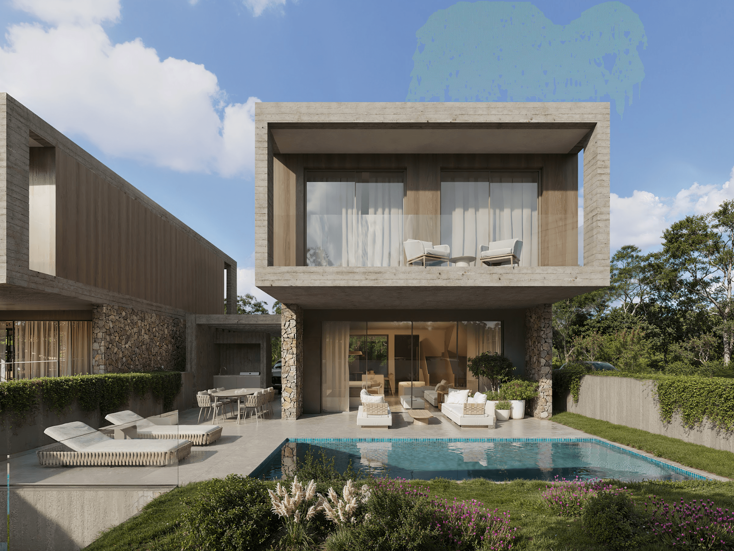 Luxury villas with pool, Geroskipou, Paphos 1