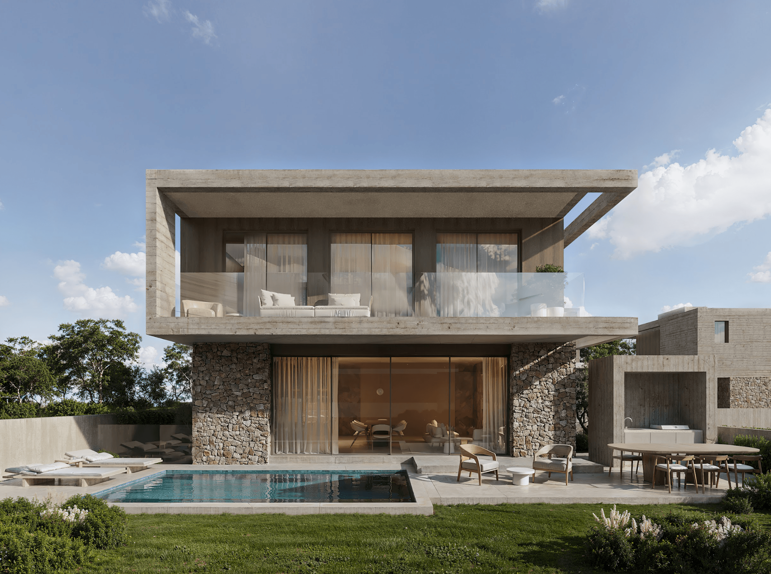 Luxury villas with pool, Geroskipou, Paphos 3