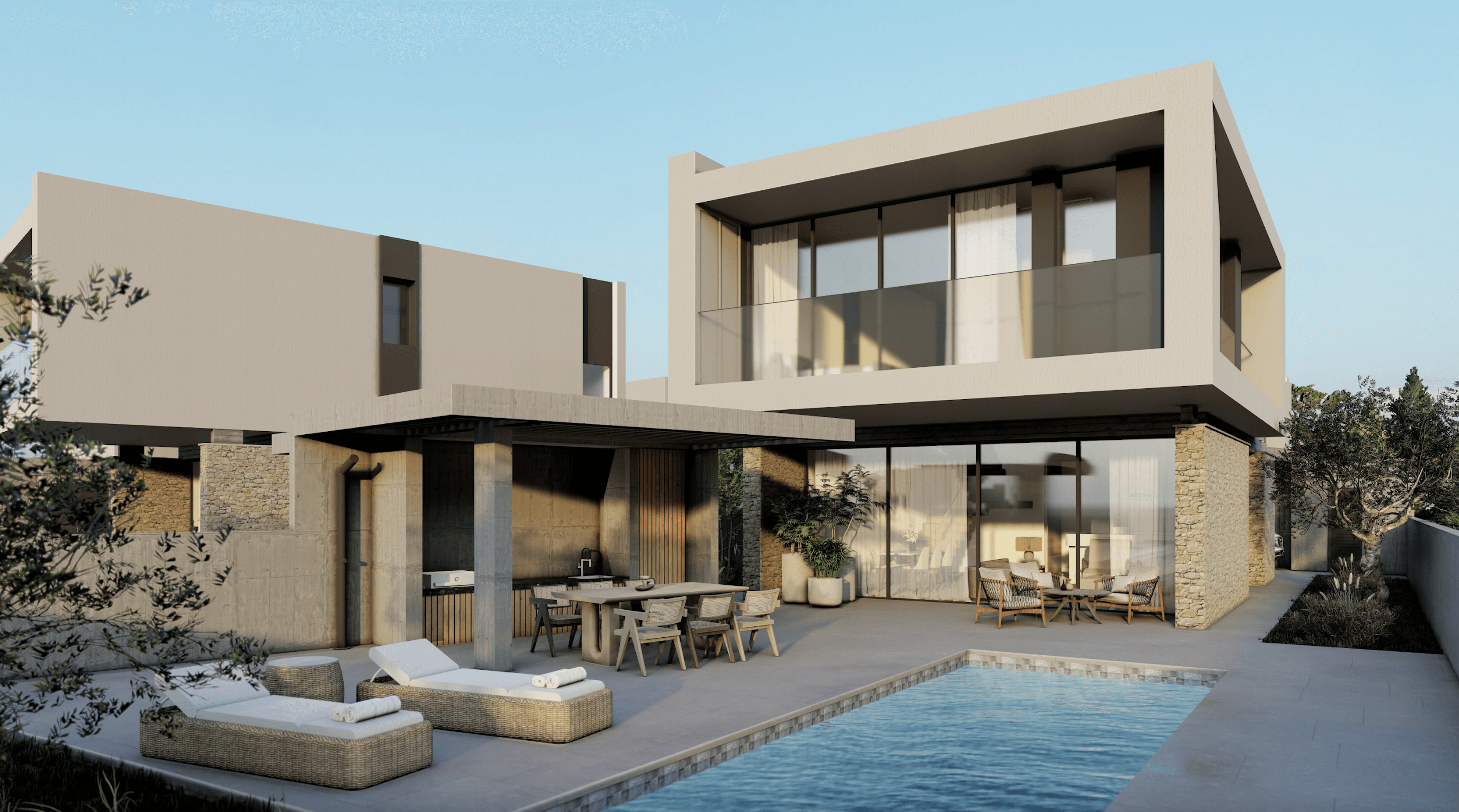 Elegant villas in luxury style, Geroskipou, Paphos 2