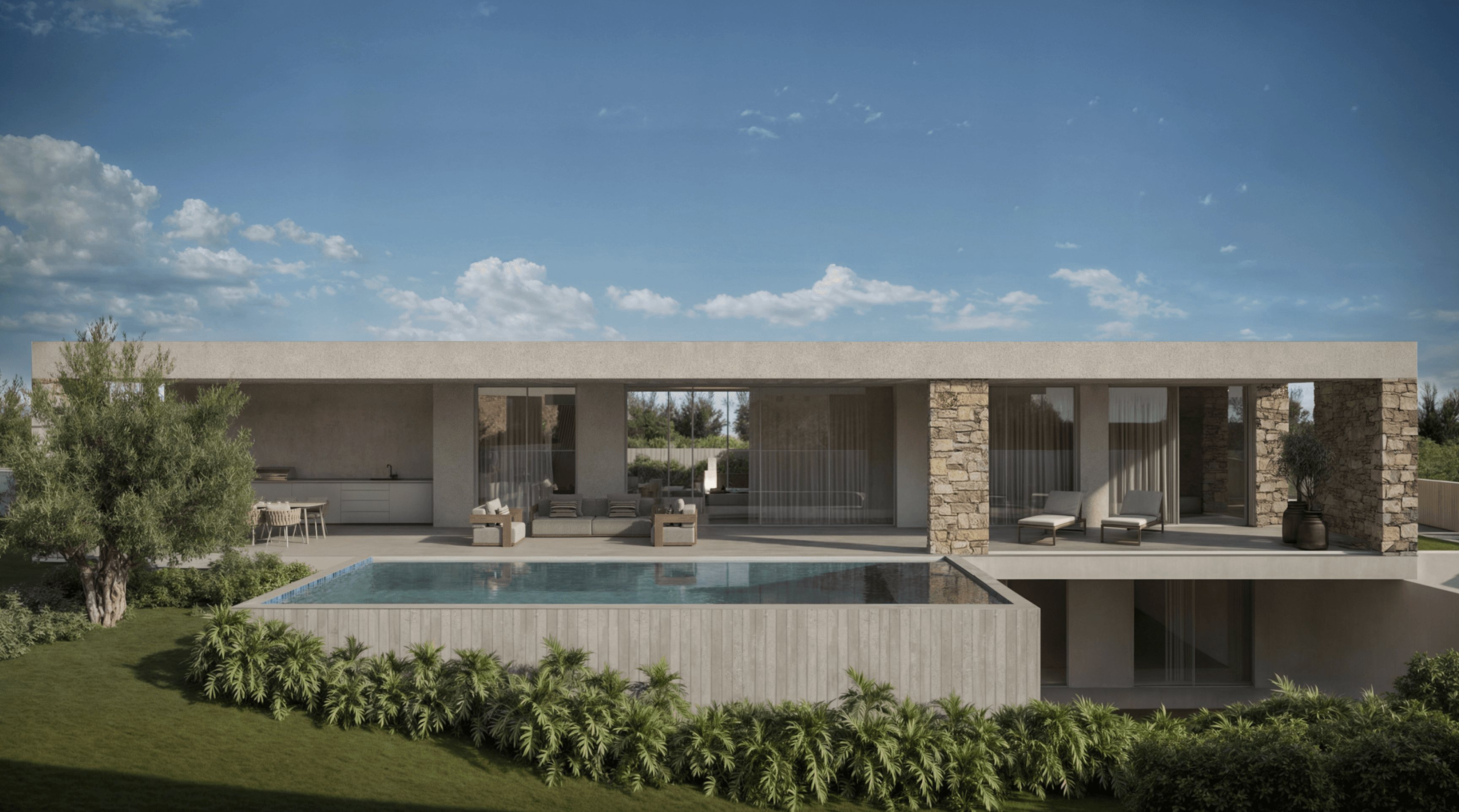 Villas in modern style, Peyia, Paphos 2