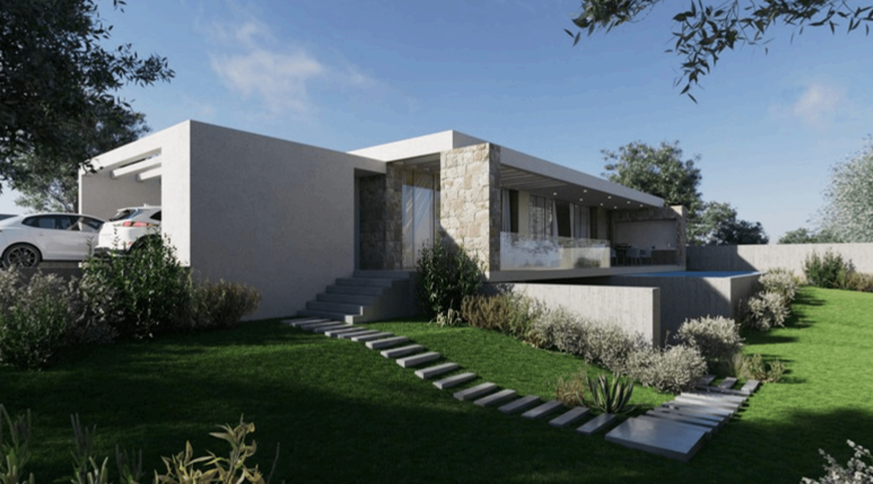 Villas in modern style, Peyia, Paphos 1