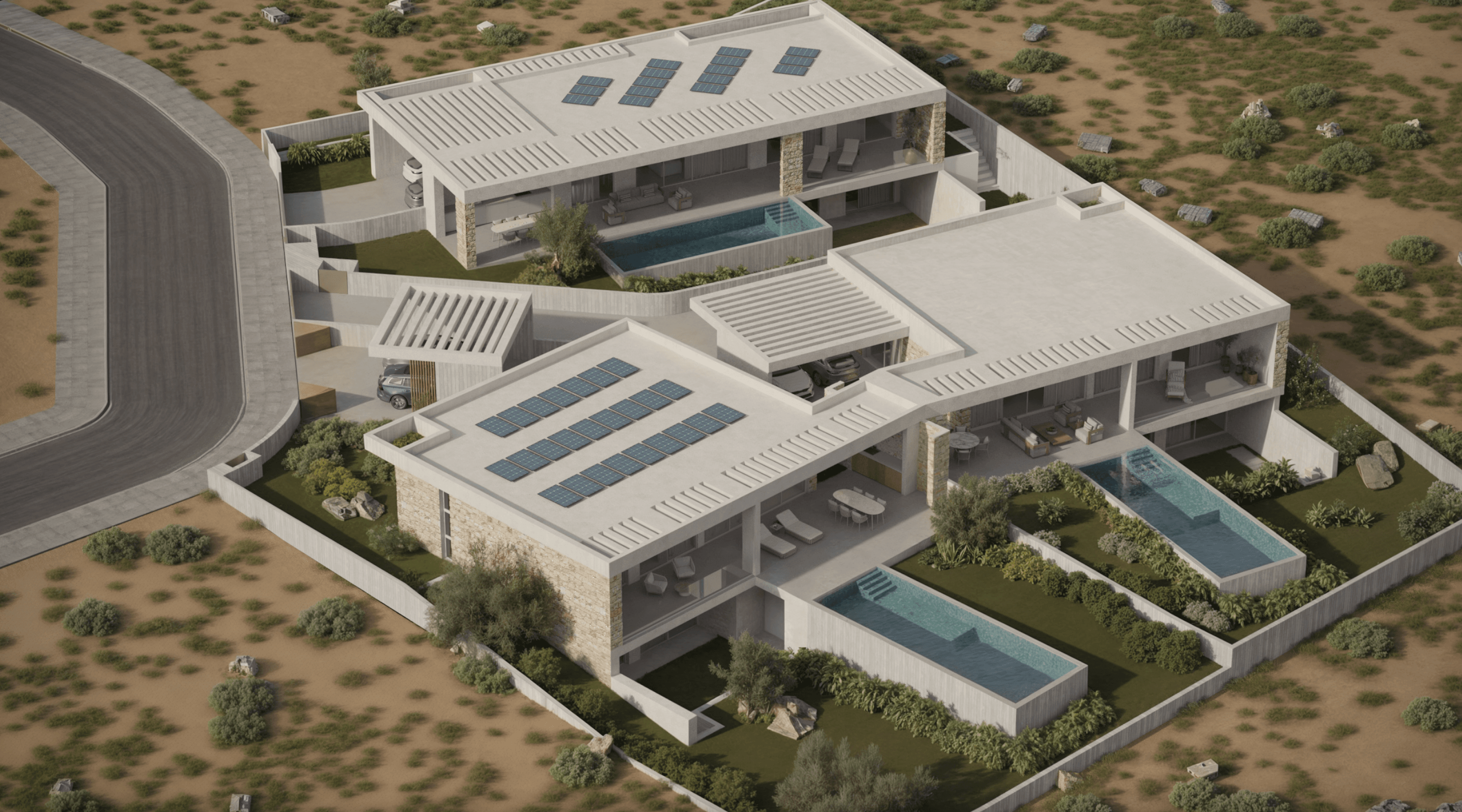 Villas in modern style, Peyia, Paphos 7
