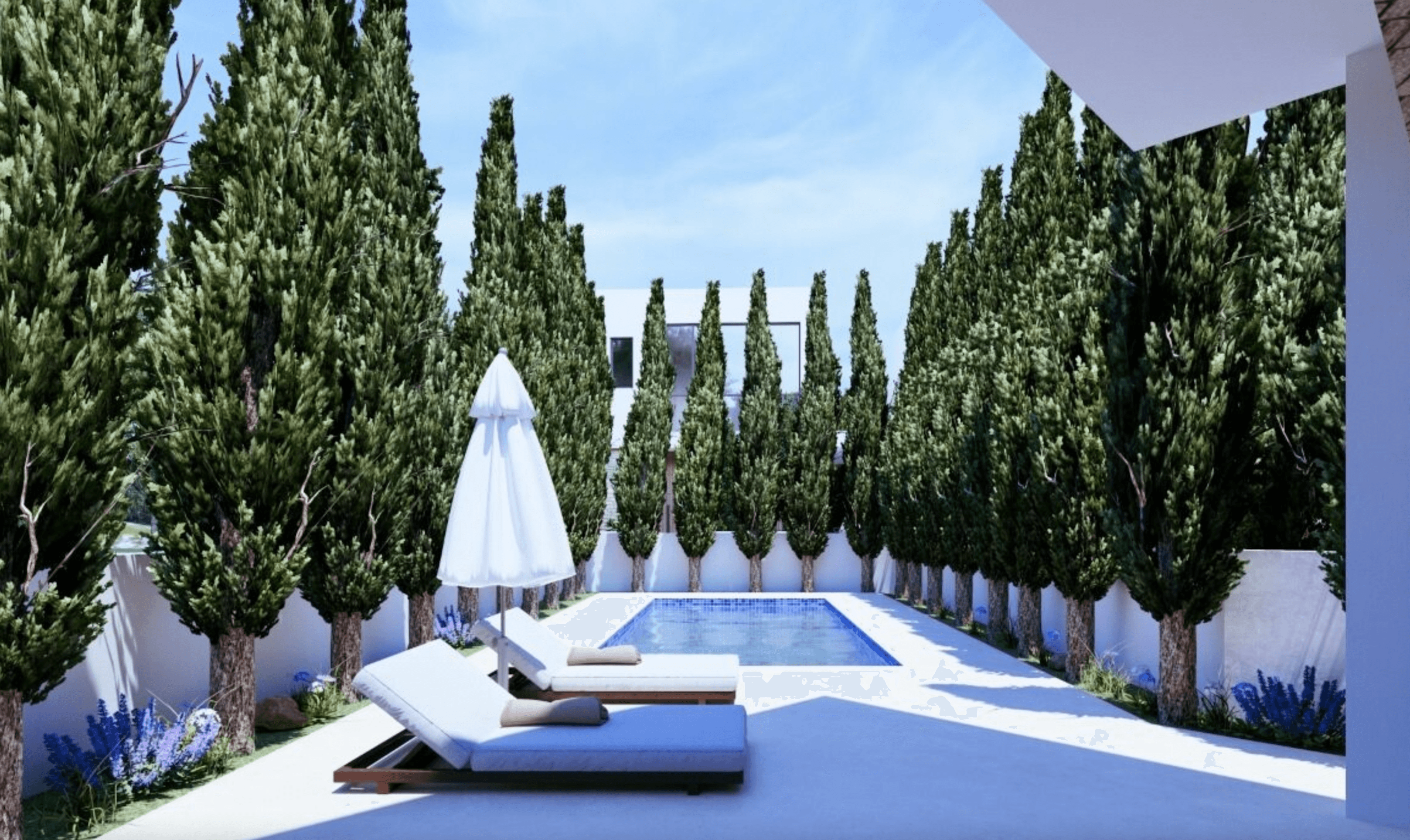 Elegant villas with covered verandas, Ineia, Paphos 2