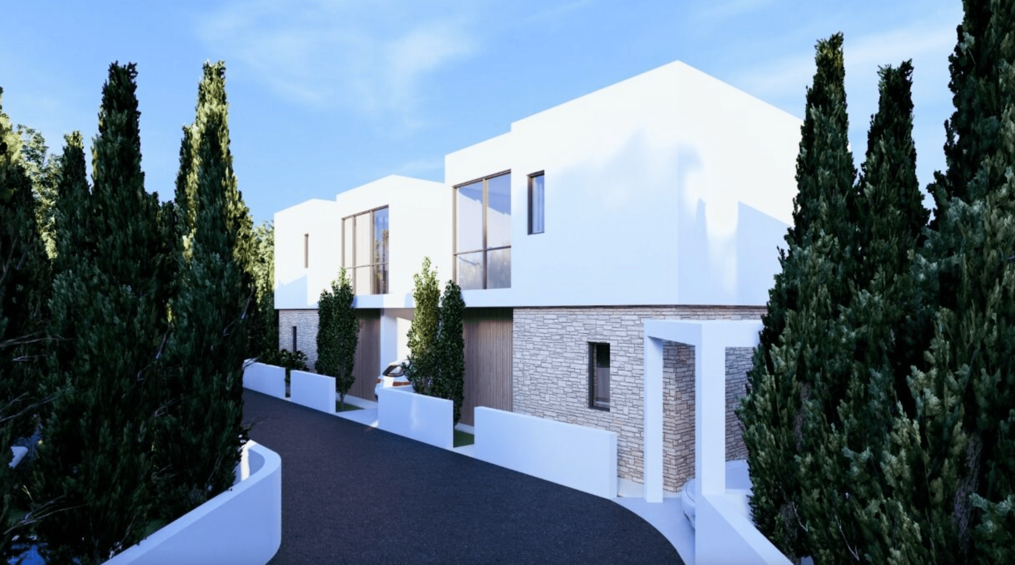 Elegant villas with covered verandas, Ineia, Paphos 5