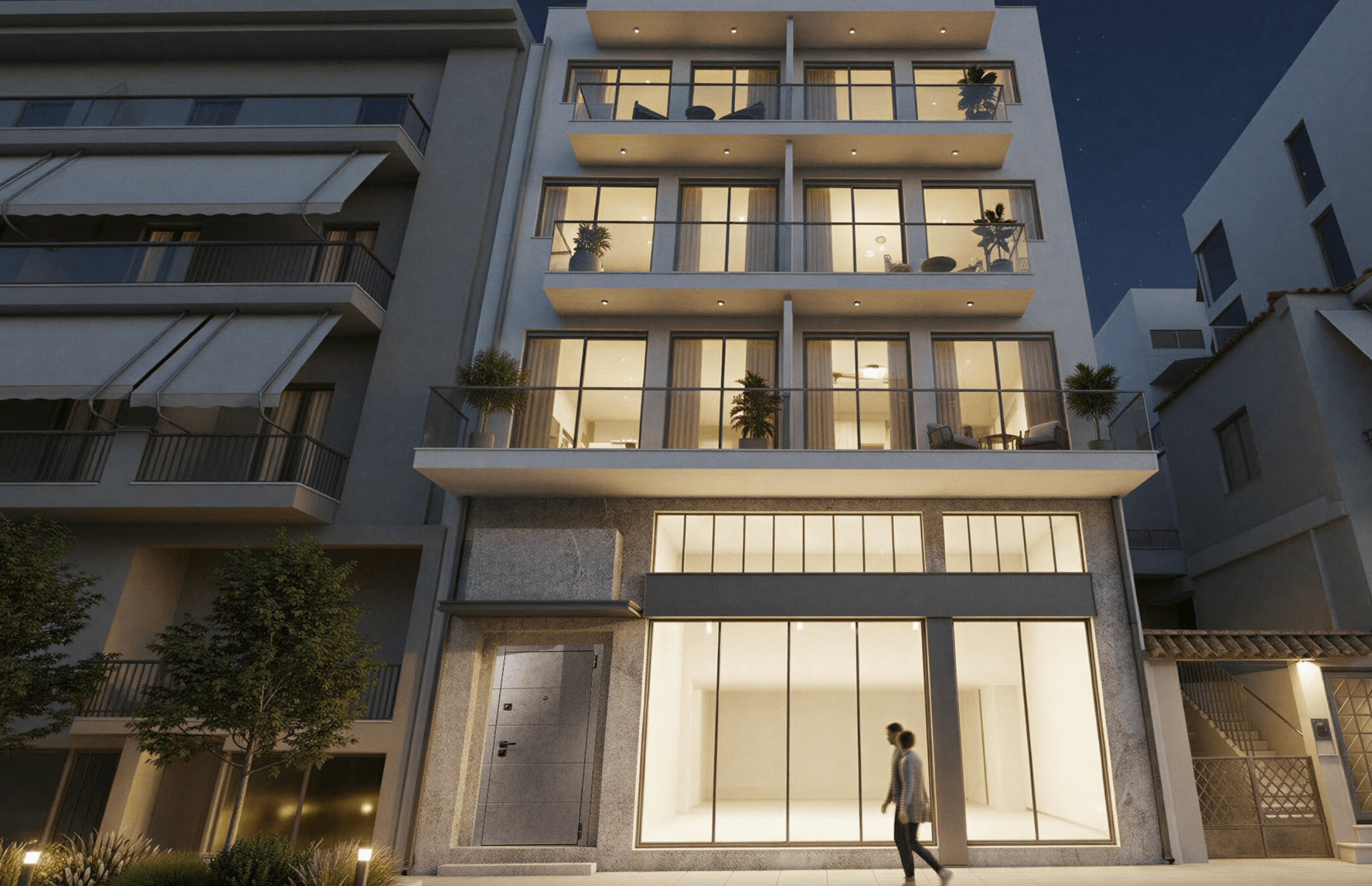 Elegant apartments in modern style, Kallithea, Athens 2
