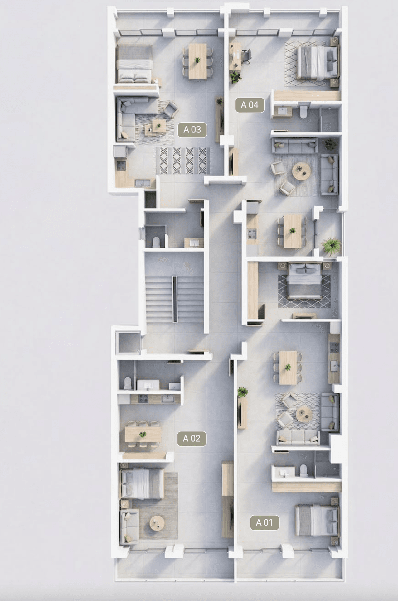 Elegant apartments in modern style, Kallithea, Athens 10