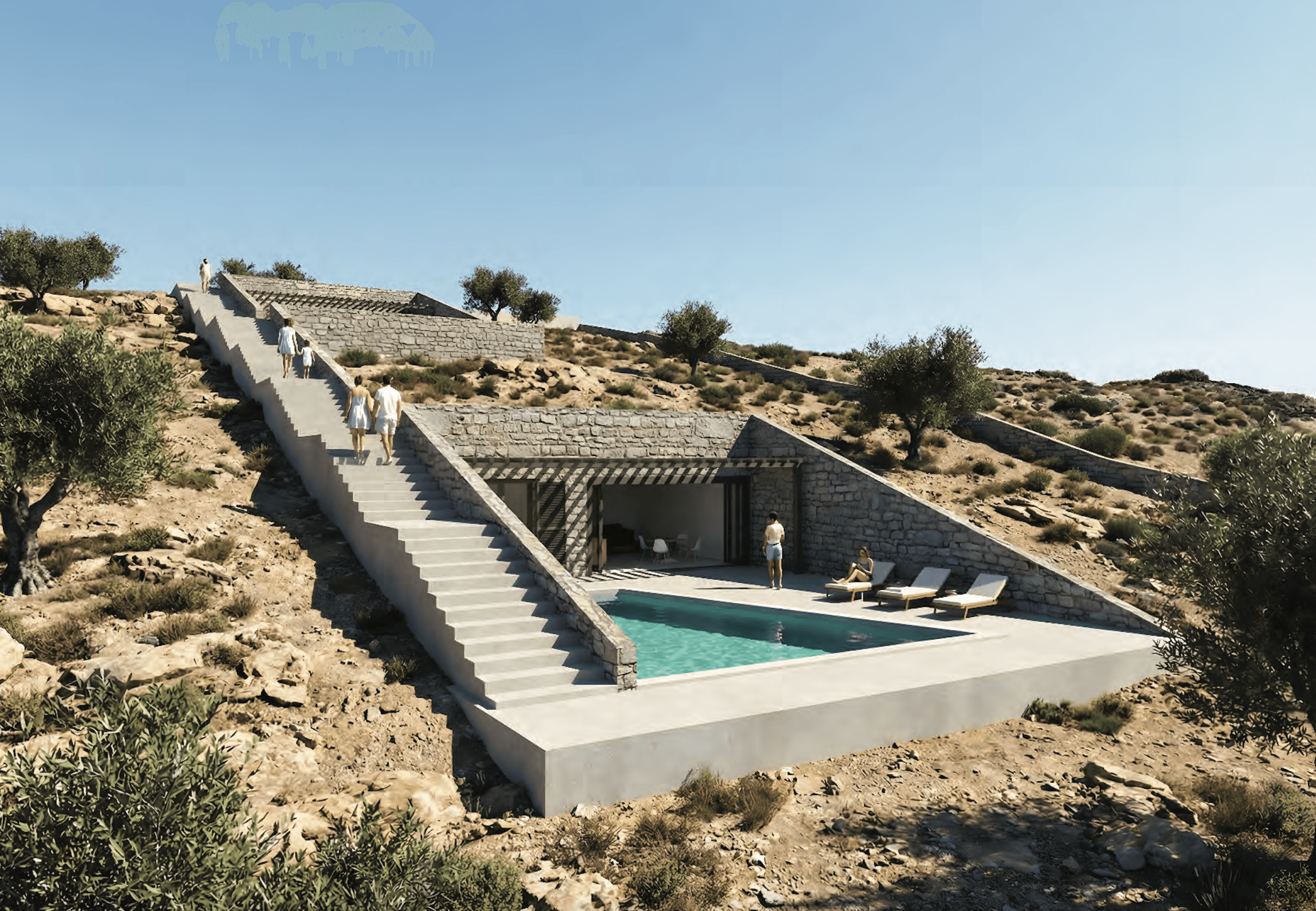 Luxury villas, Southern Kythnos, Cyclades 2