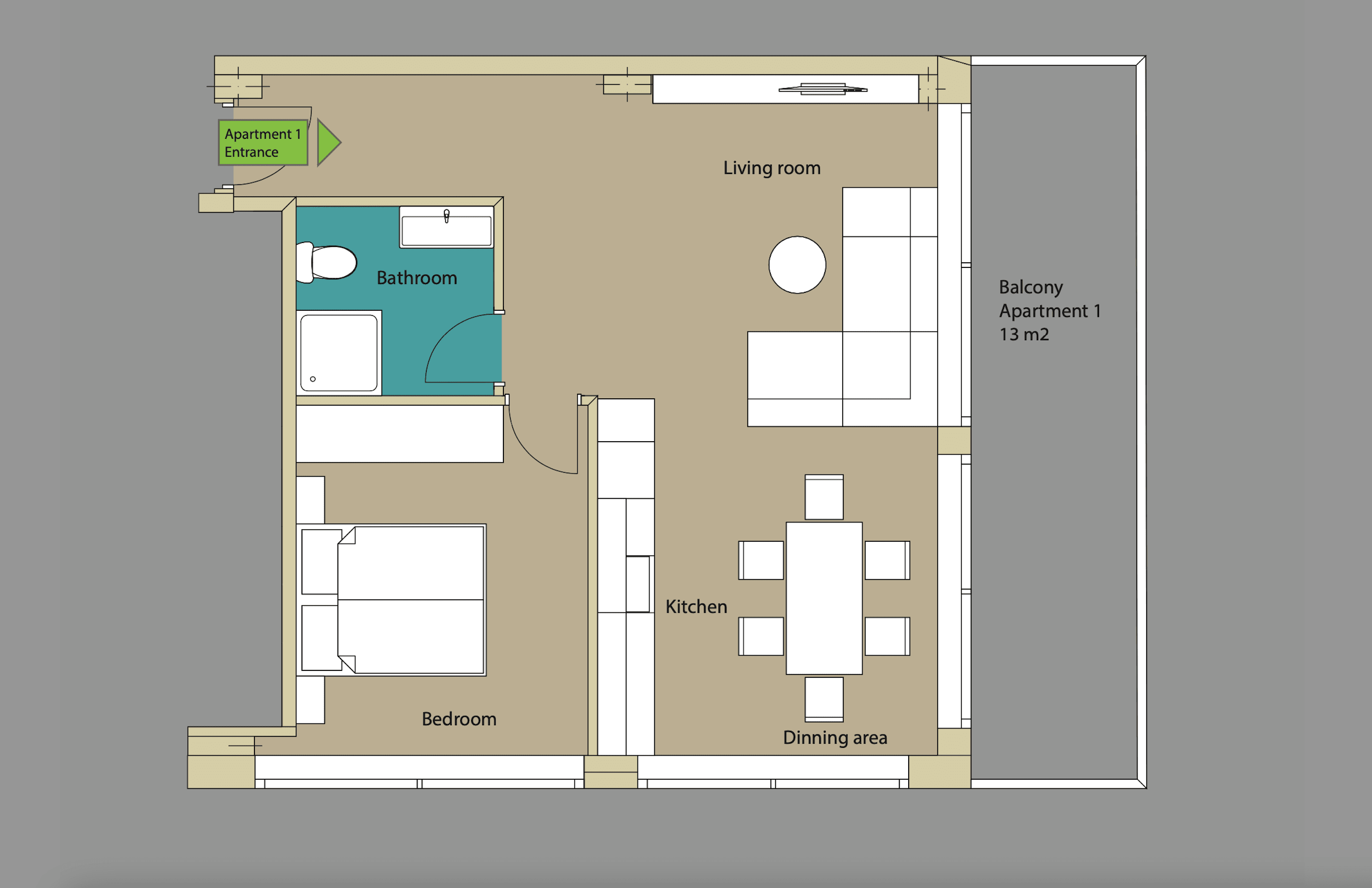 Cosy and comfortable apartments, Glyfada, Athens 11