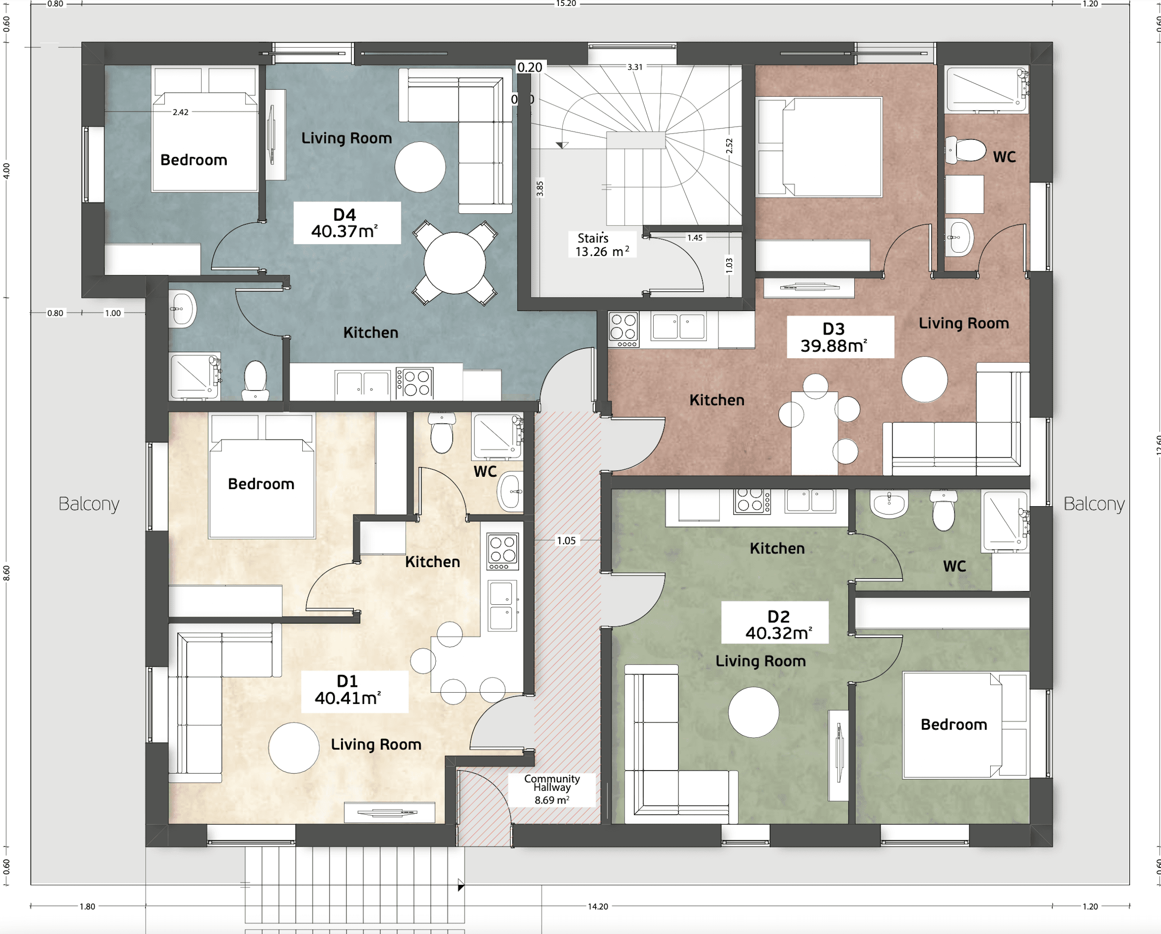 Cosy apartments, Gerakas, Athens 10