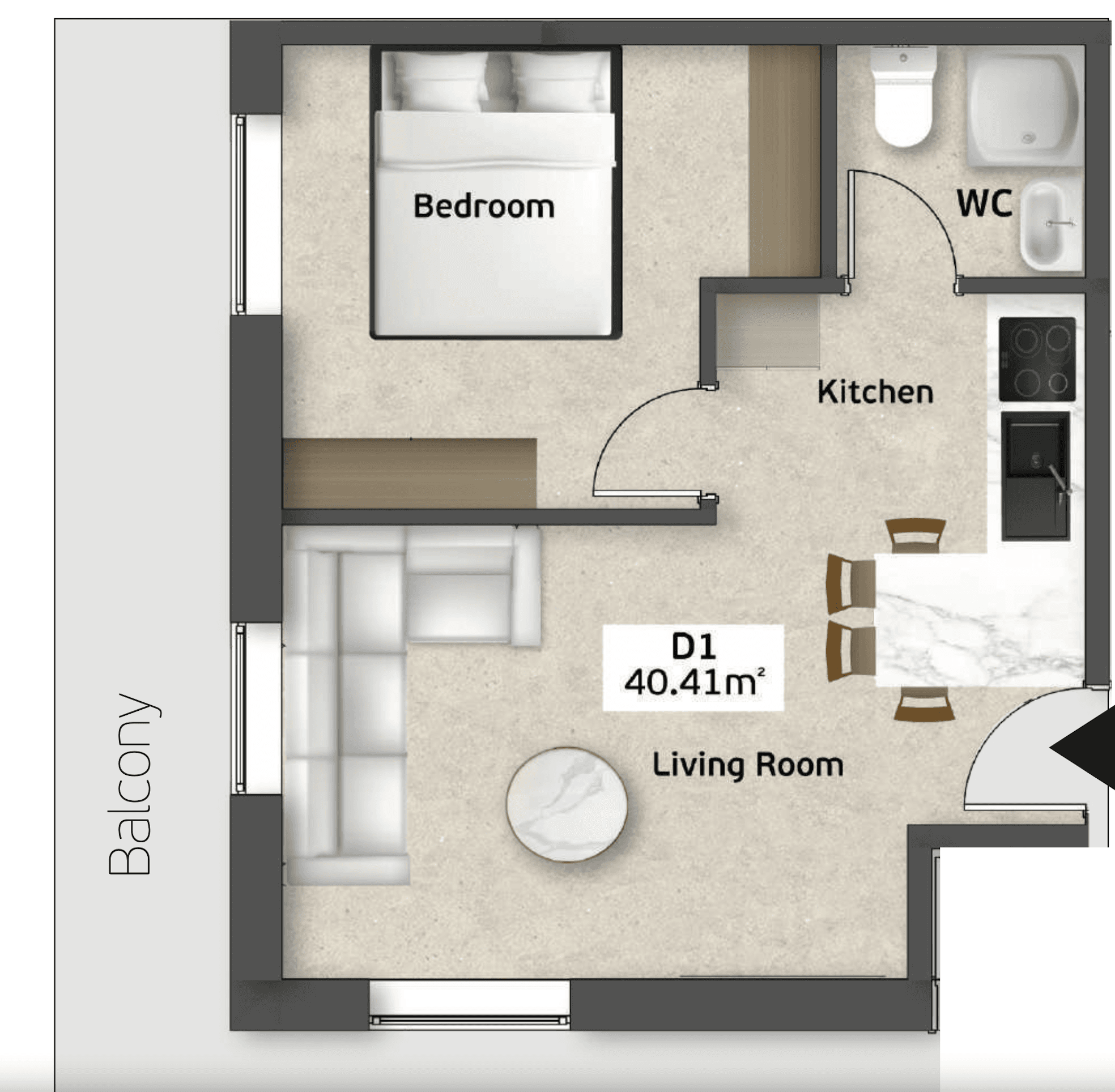Cosy apartments, Gerakas, Athens 11