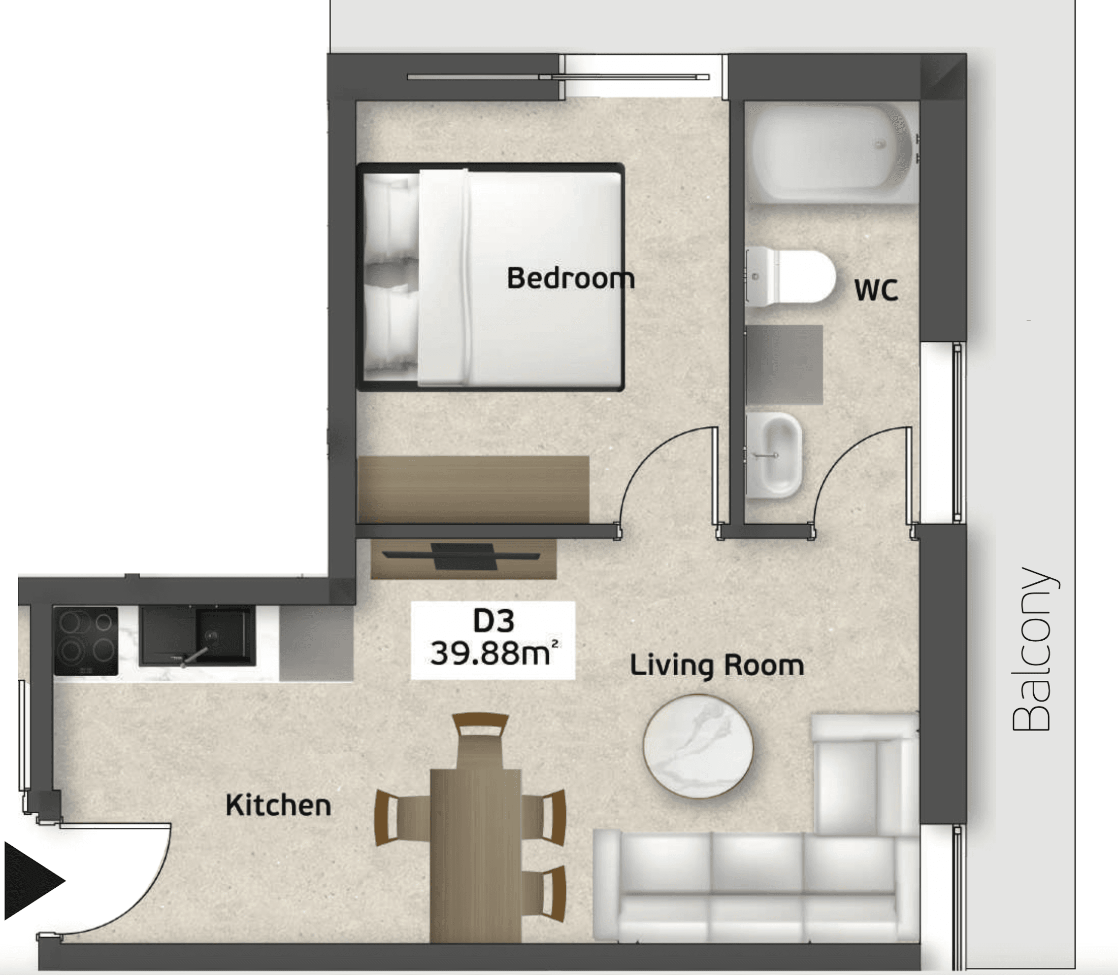 Cosy apartments, Gerakas, Athens 13