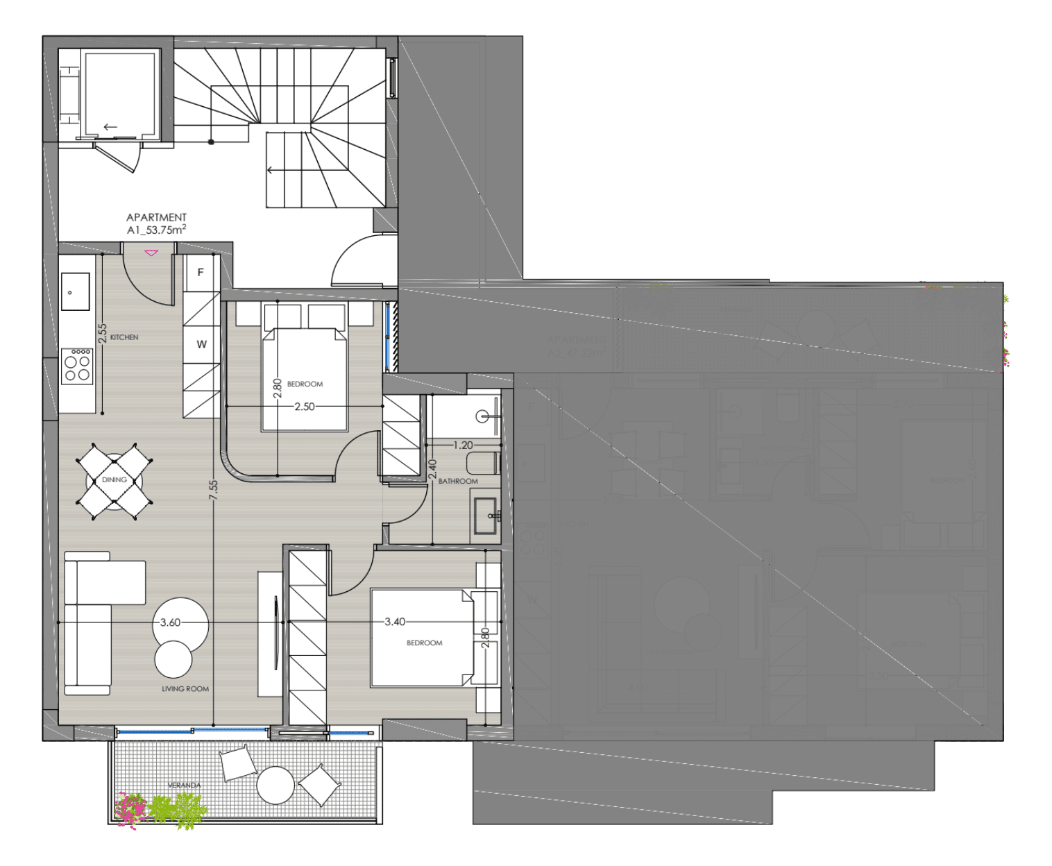Comfortable apartments with guaranteed income, Piraeus, Athens 13