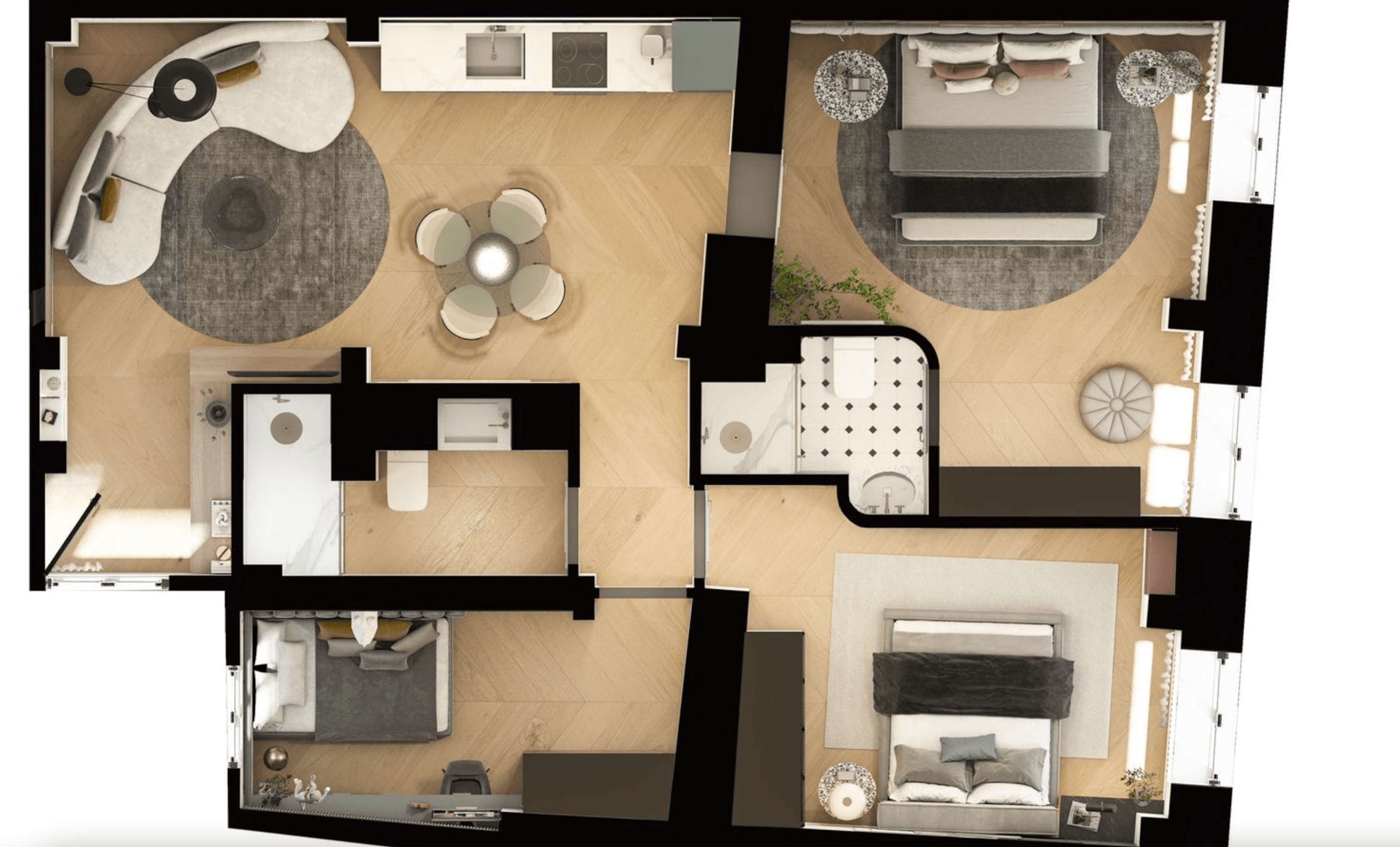 Apartments in neoclassical style with guaranteed income, Piraeus, Athens 11