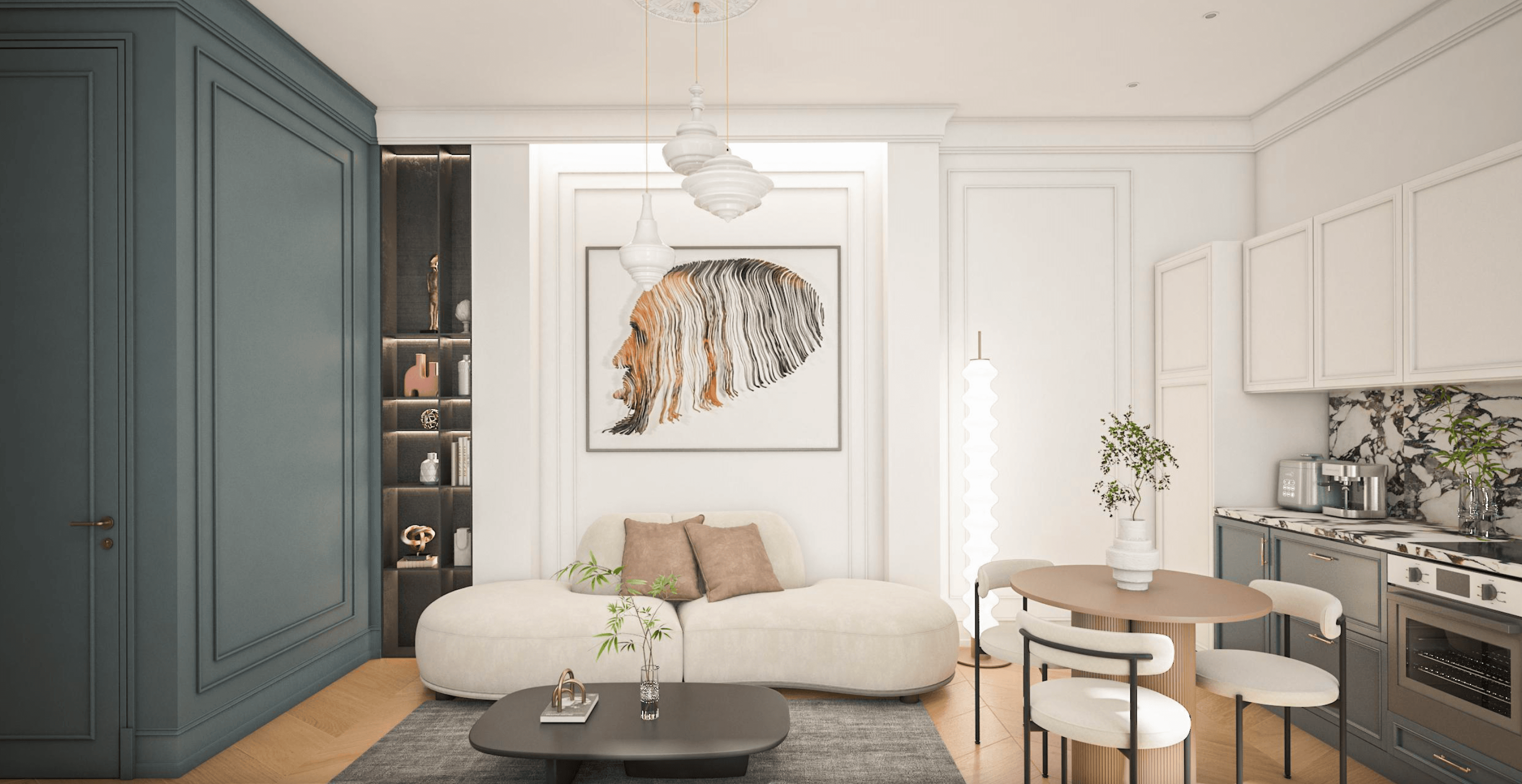 Apartments in neoclassical style with guaranteed income, Piraeus, Athens 5