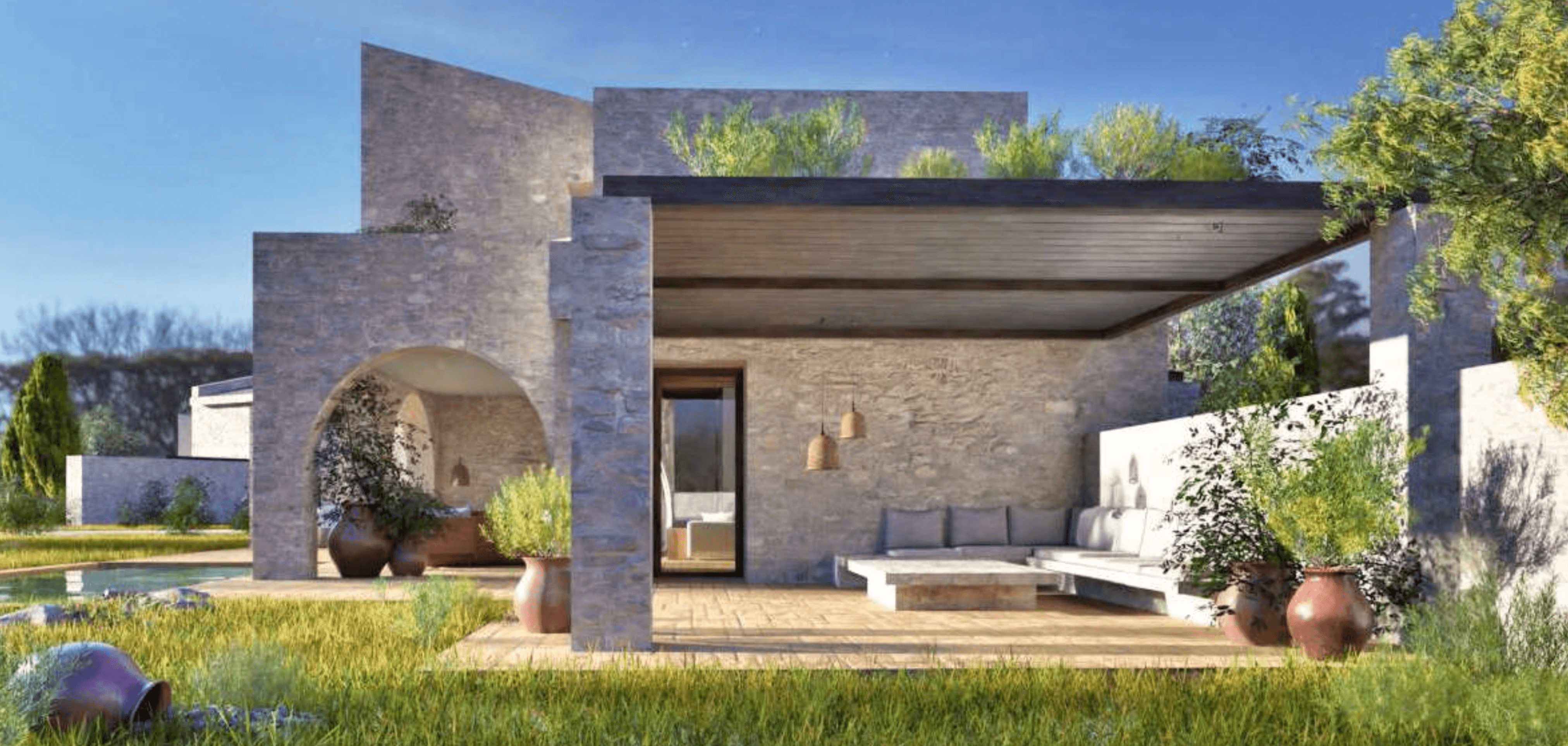 Elegant and stylish villas, Thermisia 1
