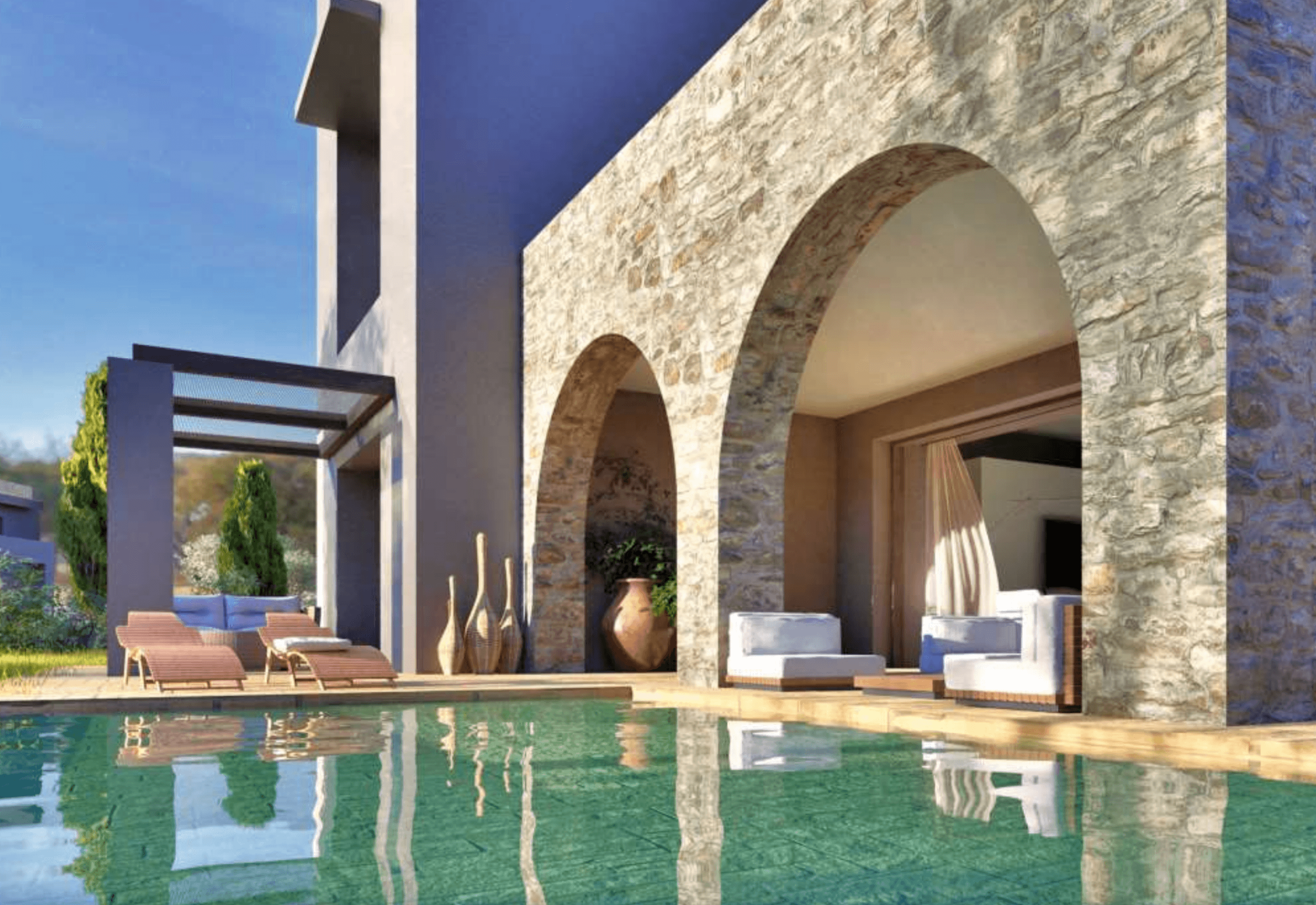 Elegant and stylish villas, Thermisia 4