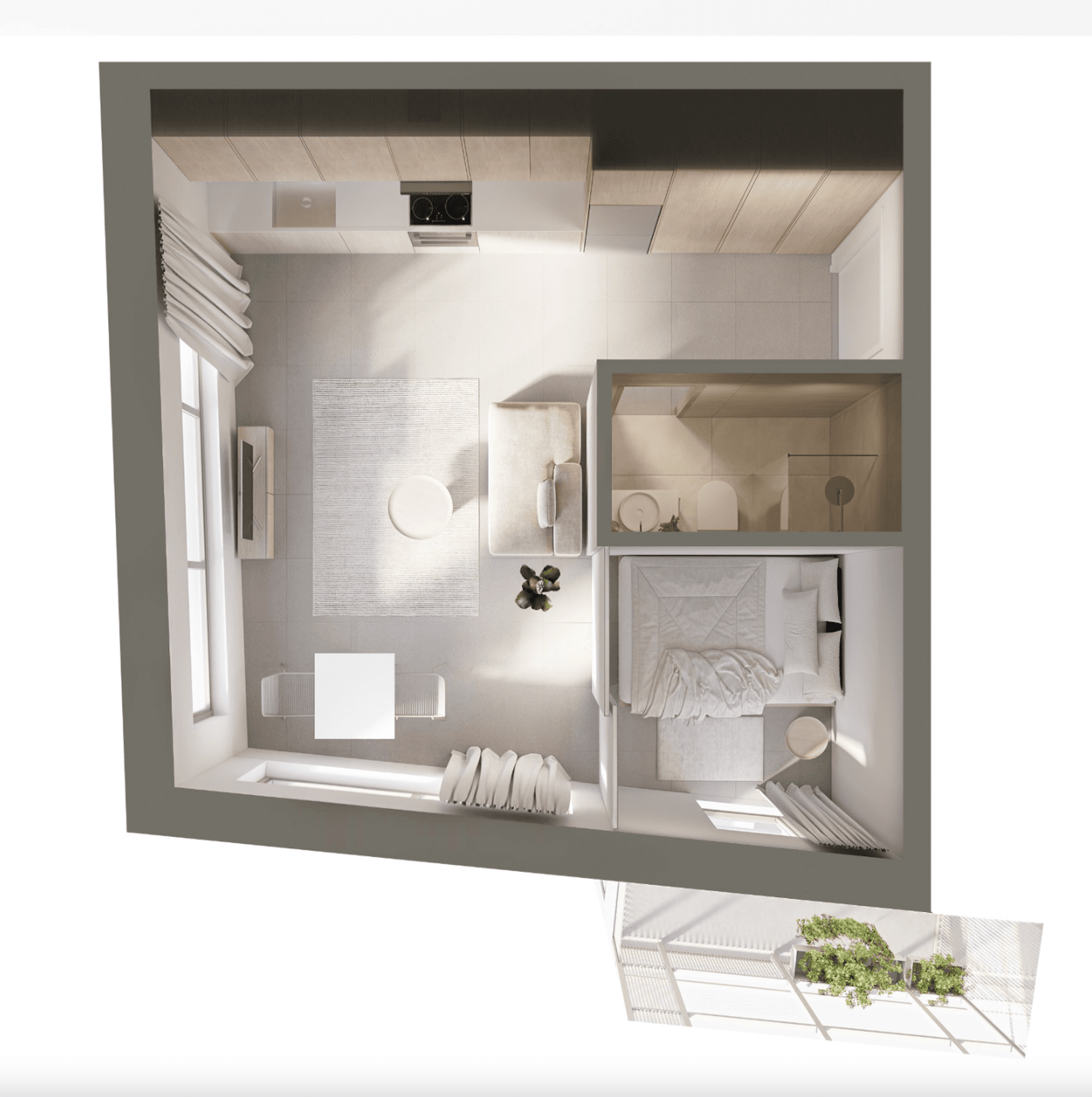 Cosy apartments, Moschato, Athens 19
