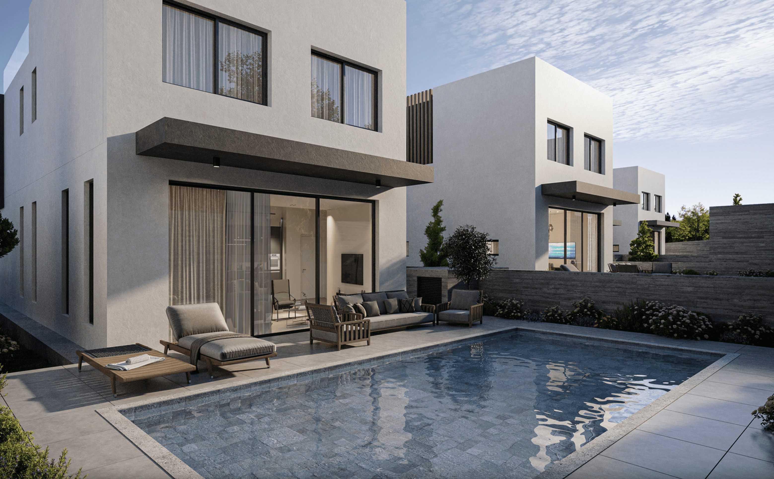 Houses in modern style, Tremithousa, Paphos 1