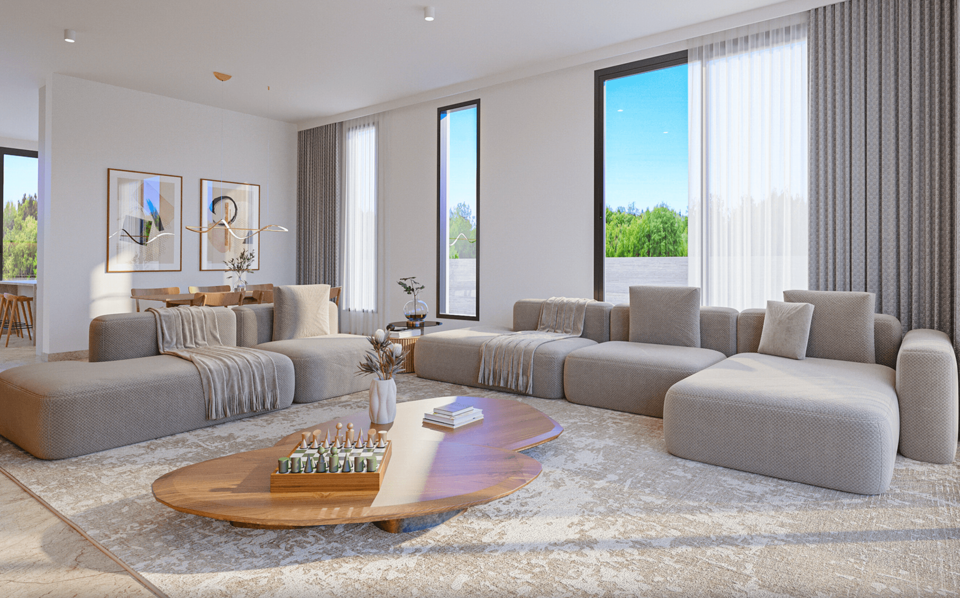 Houses in modern style, Tremithousa, Paphos 9