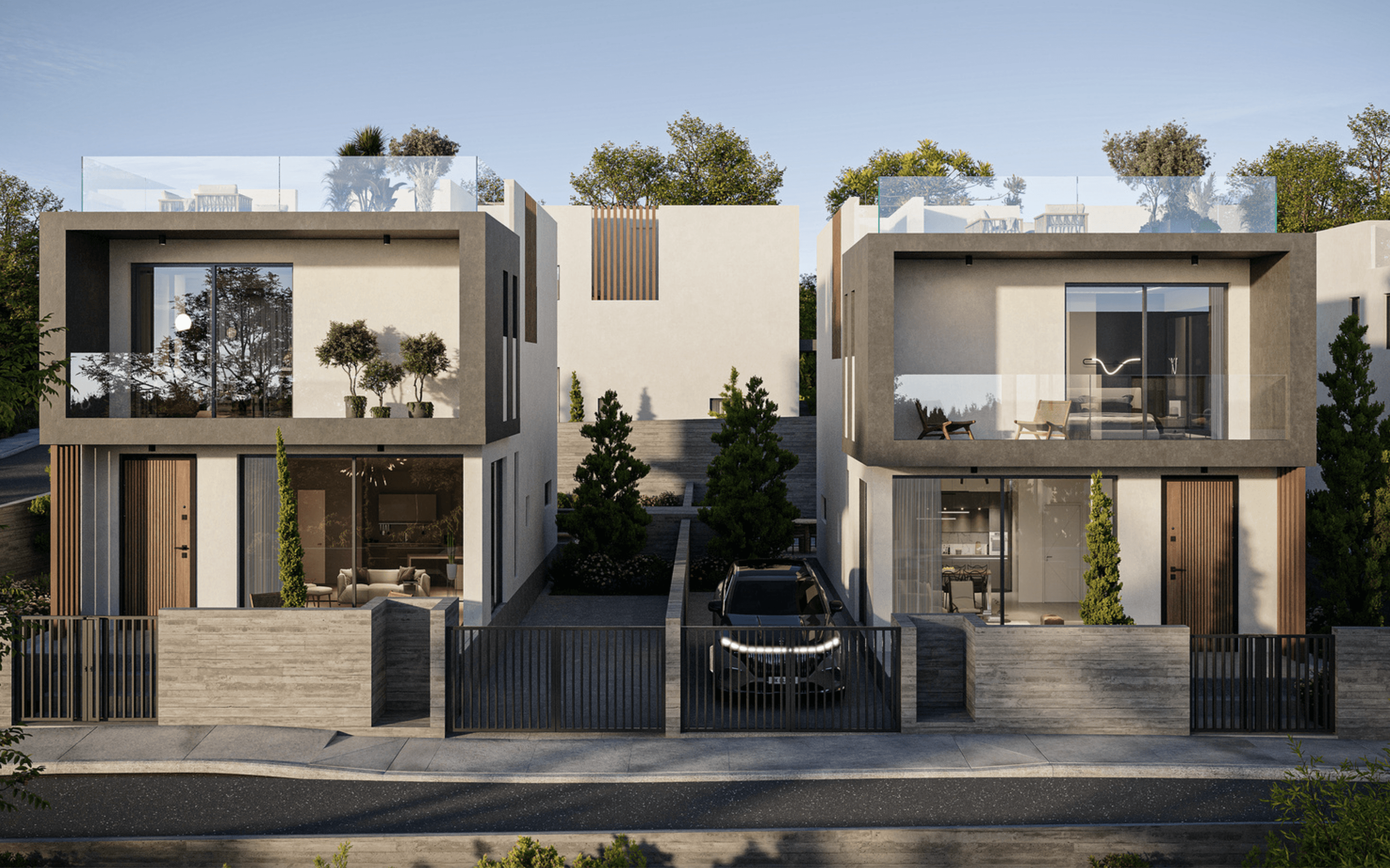 Houses in modern style, Tremithousa, Paphos 2