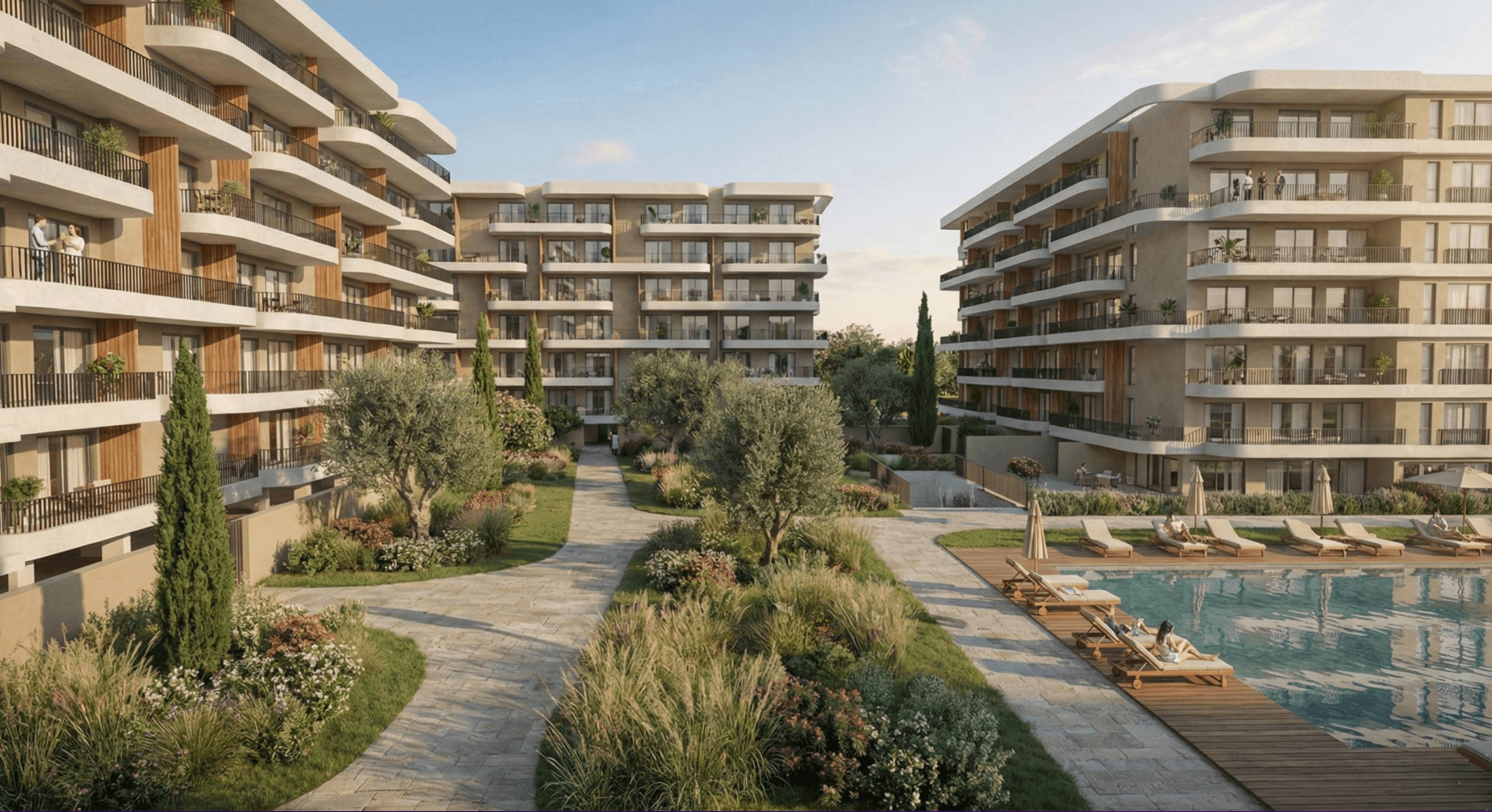 Modern apartments, Livadia, Larnaca 1