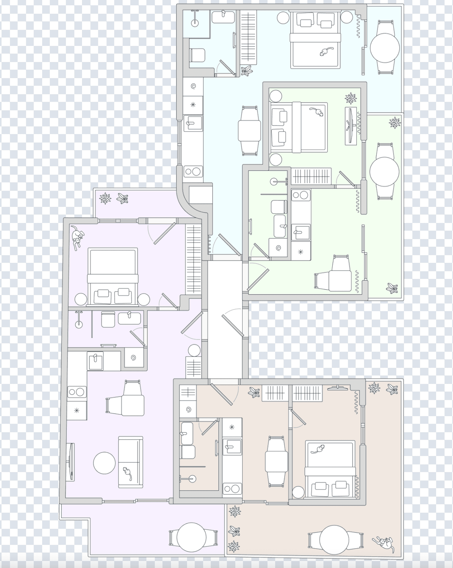 Apartments with guaranteed income, Argyroupoli, Athens 15
