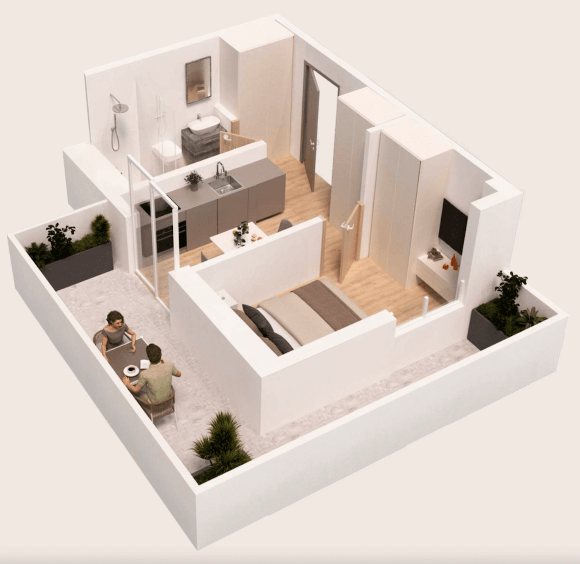 Apartments with guaranteed income, Argyroupoli, Athens 10