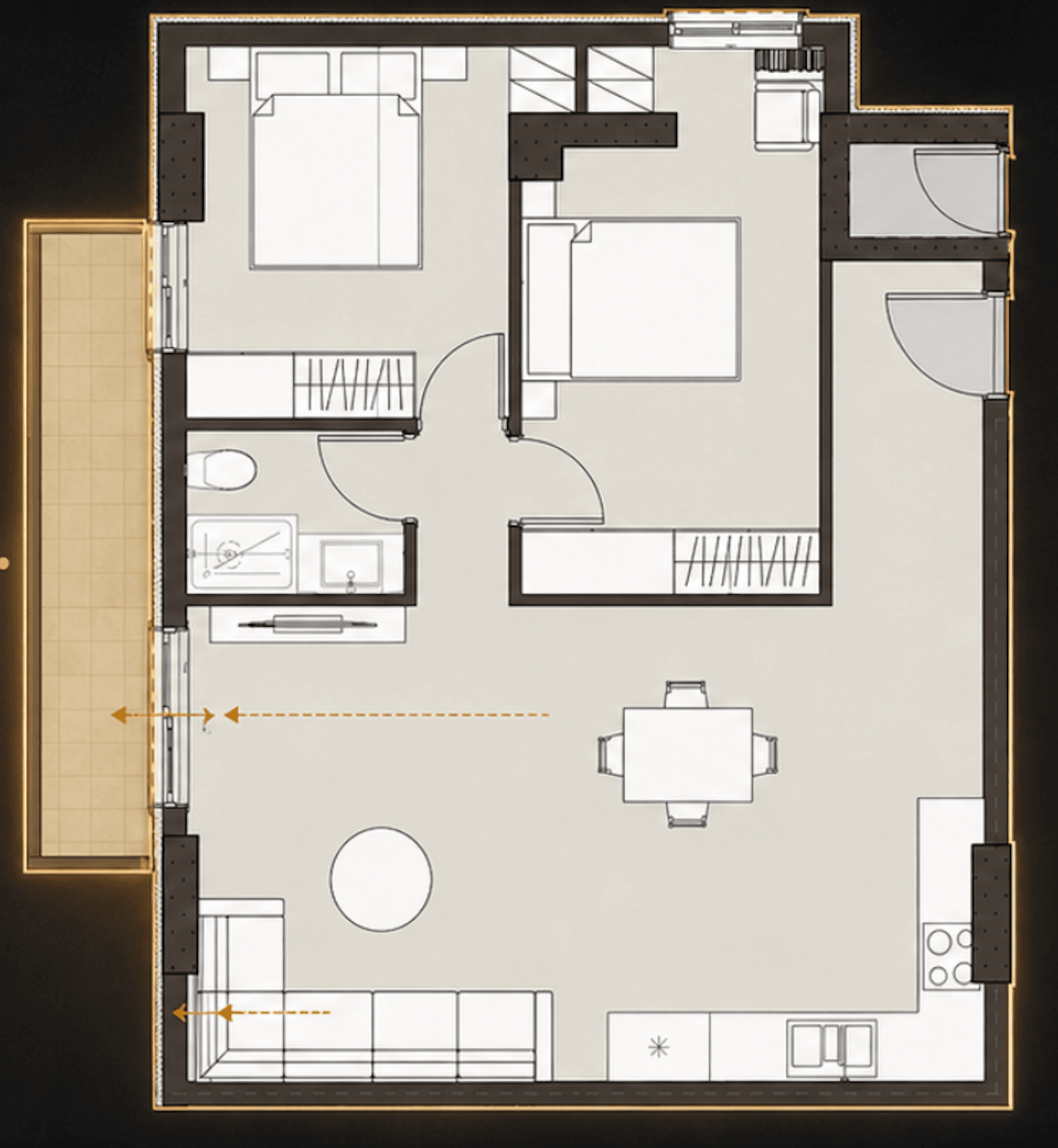 Stylish apartments, Nea Makri 6