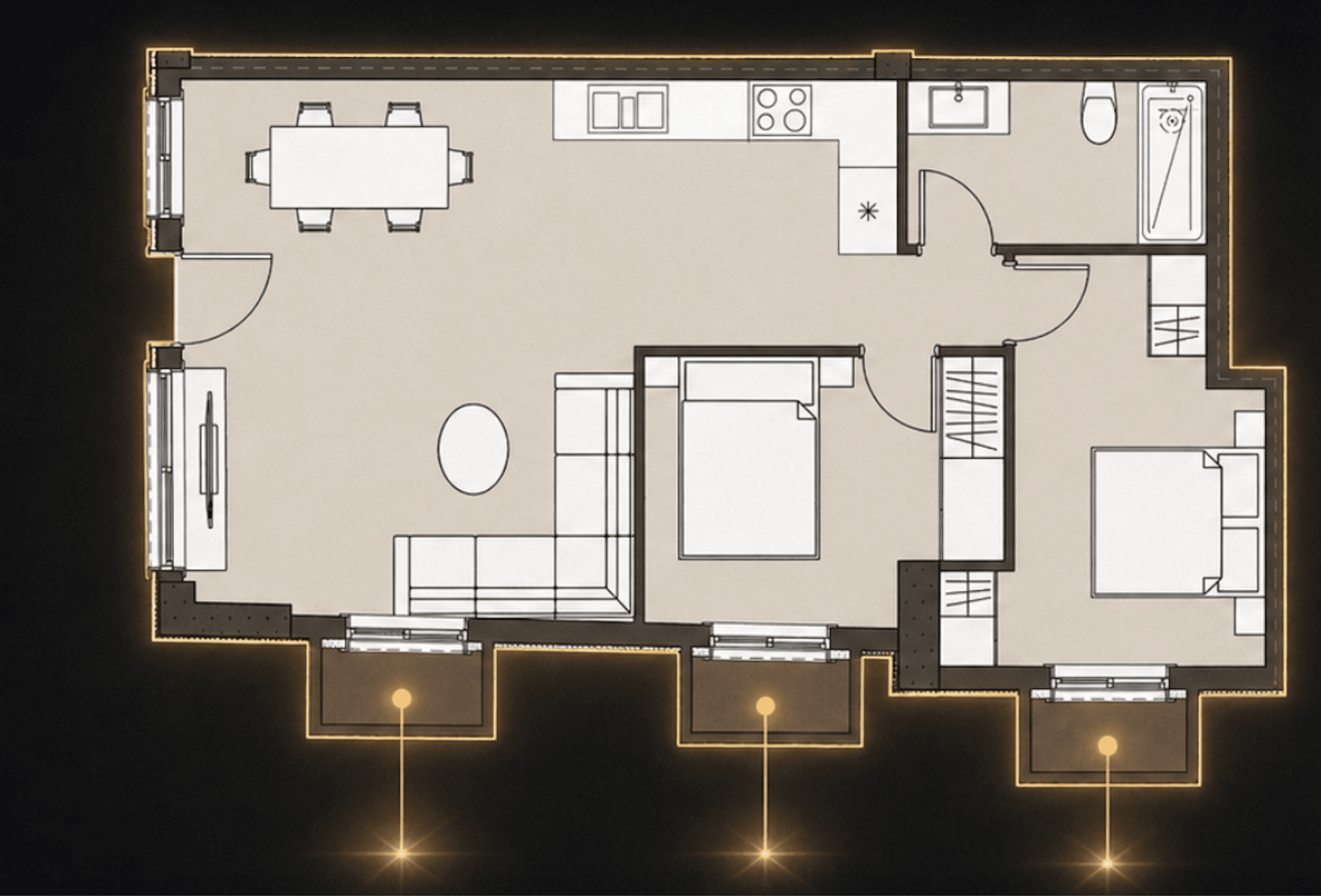 Stylish apartments, Nea Makri 5