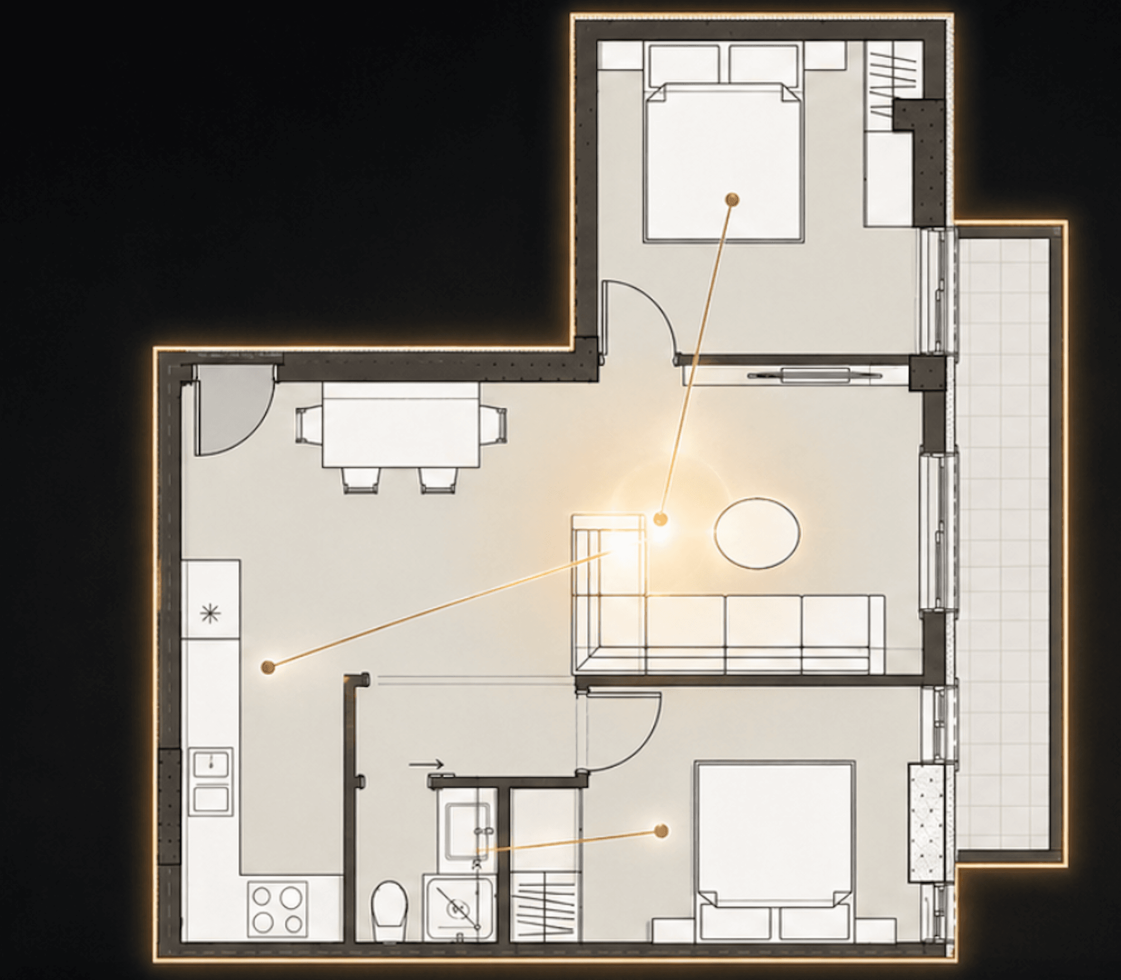 Stylish apartments, Nea Makri 7