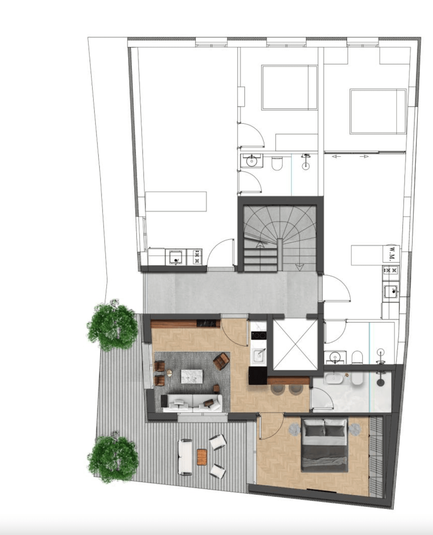 Stylish studios, apartments, Kallimarmaro, Athens 18