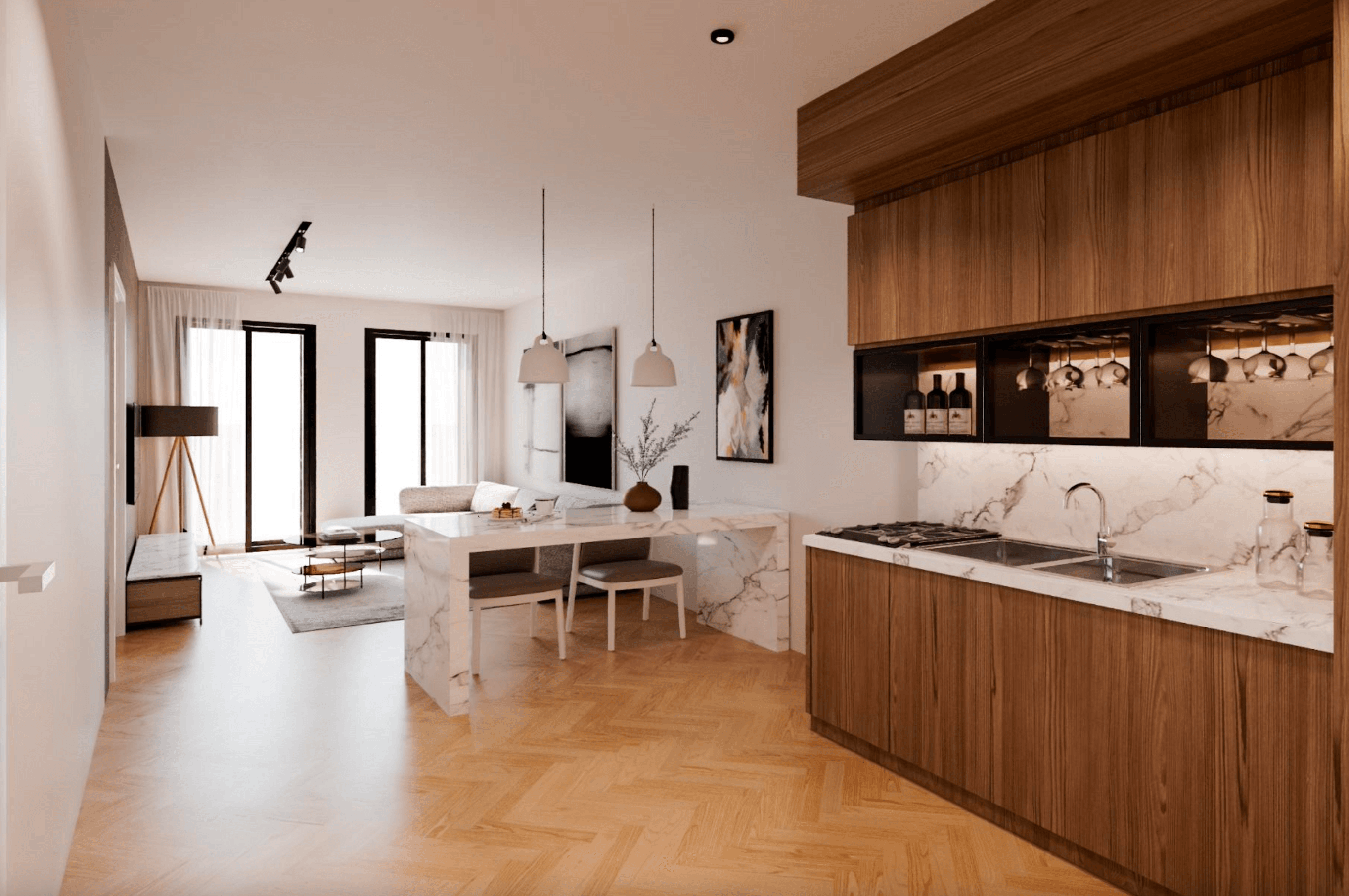 Stylish studios, apartments, Kallimarmaro, Athens 11