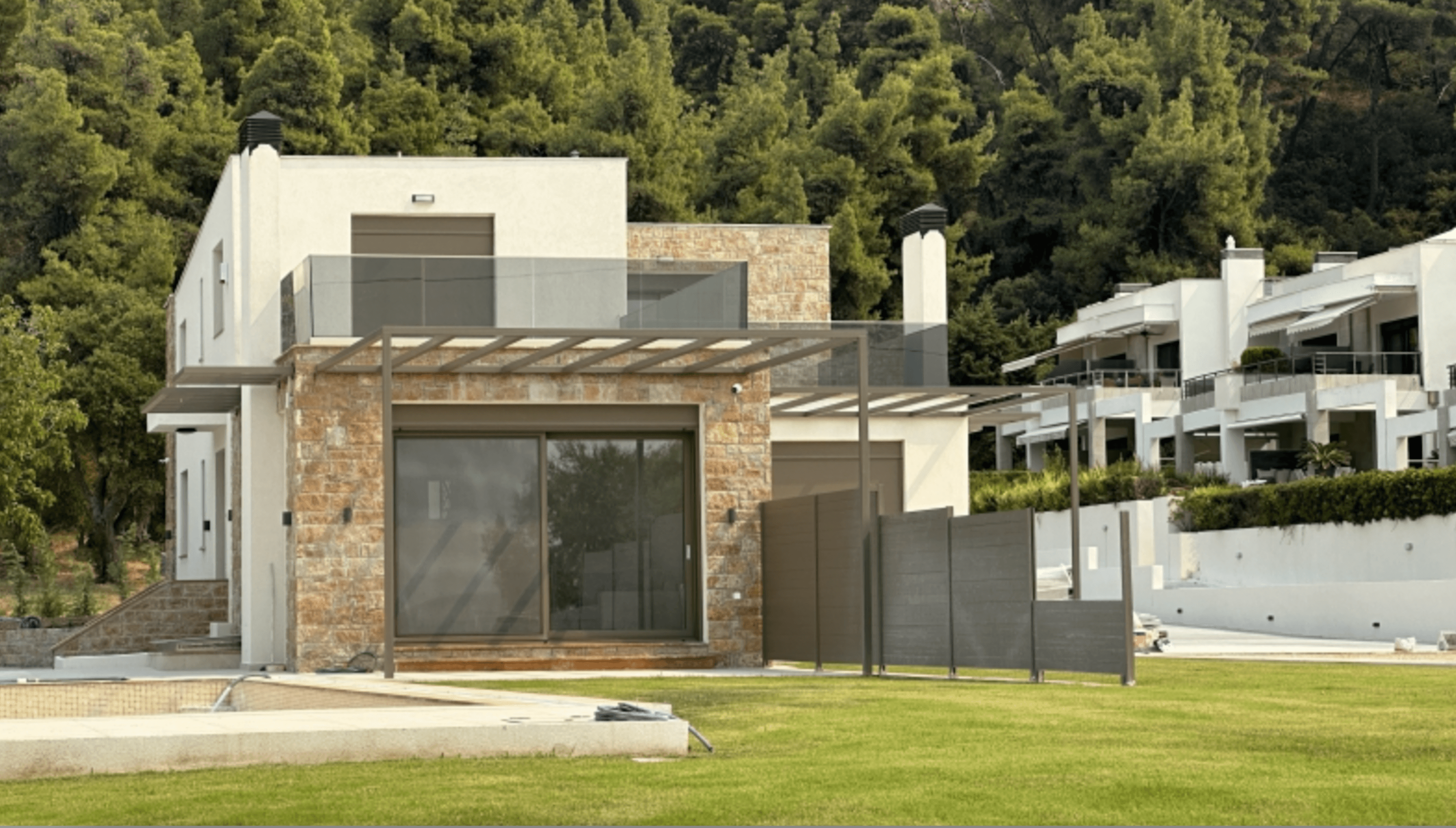 Luxury villa, Poseidi 1