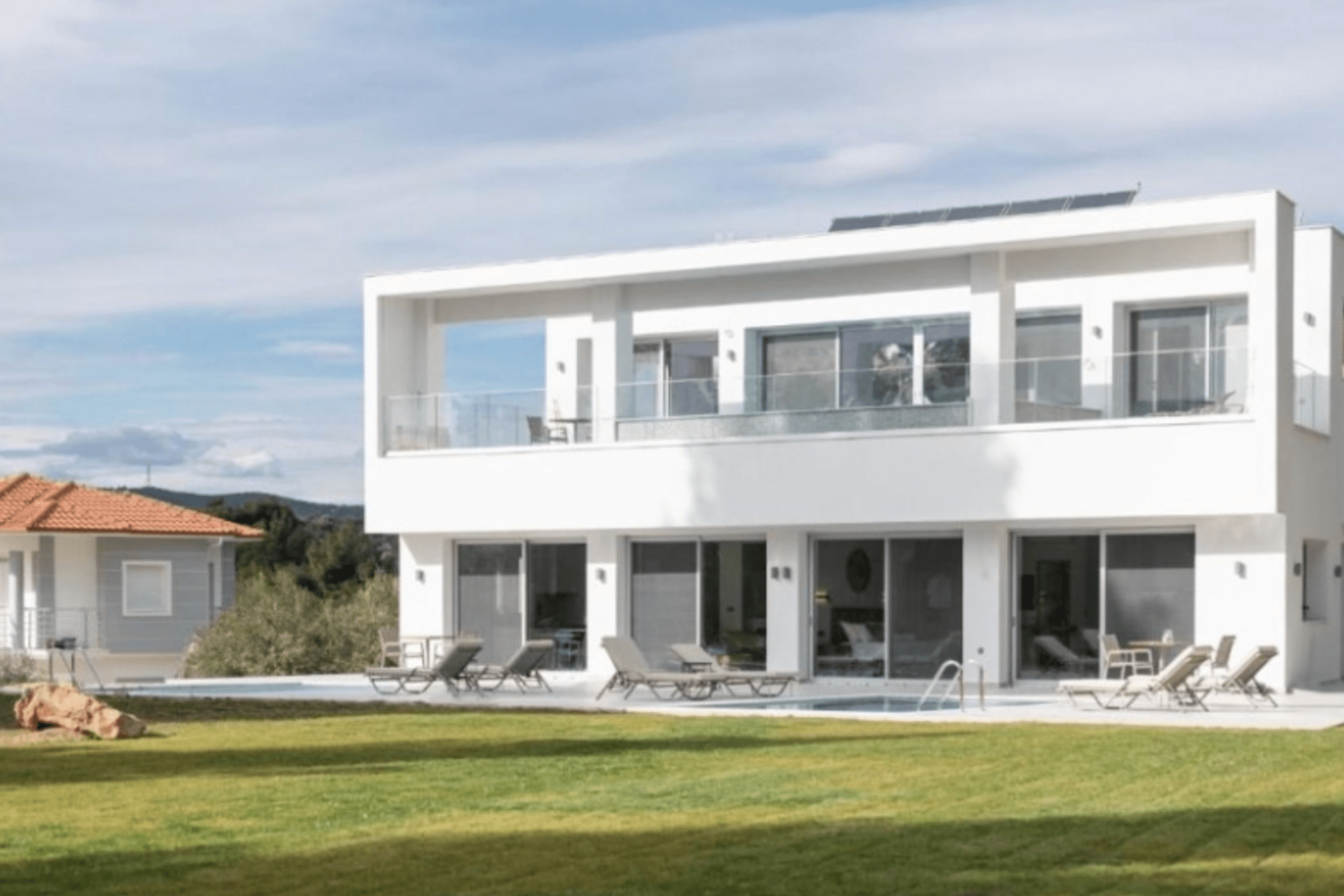 Elegant villa with sea view, Nikiti 1