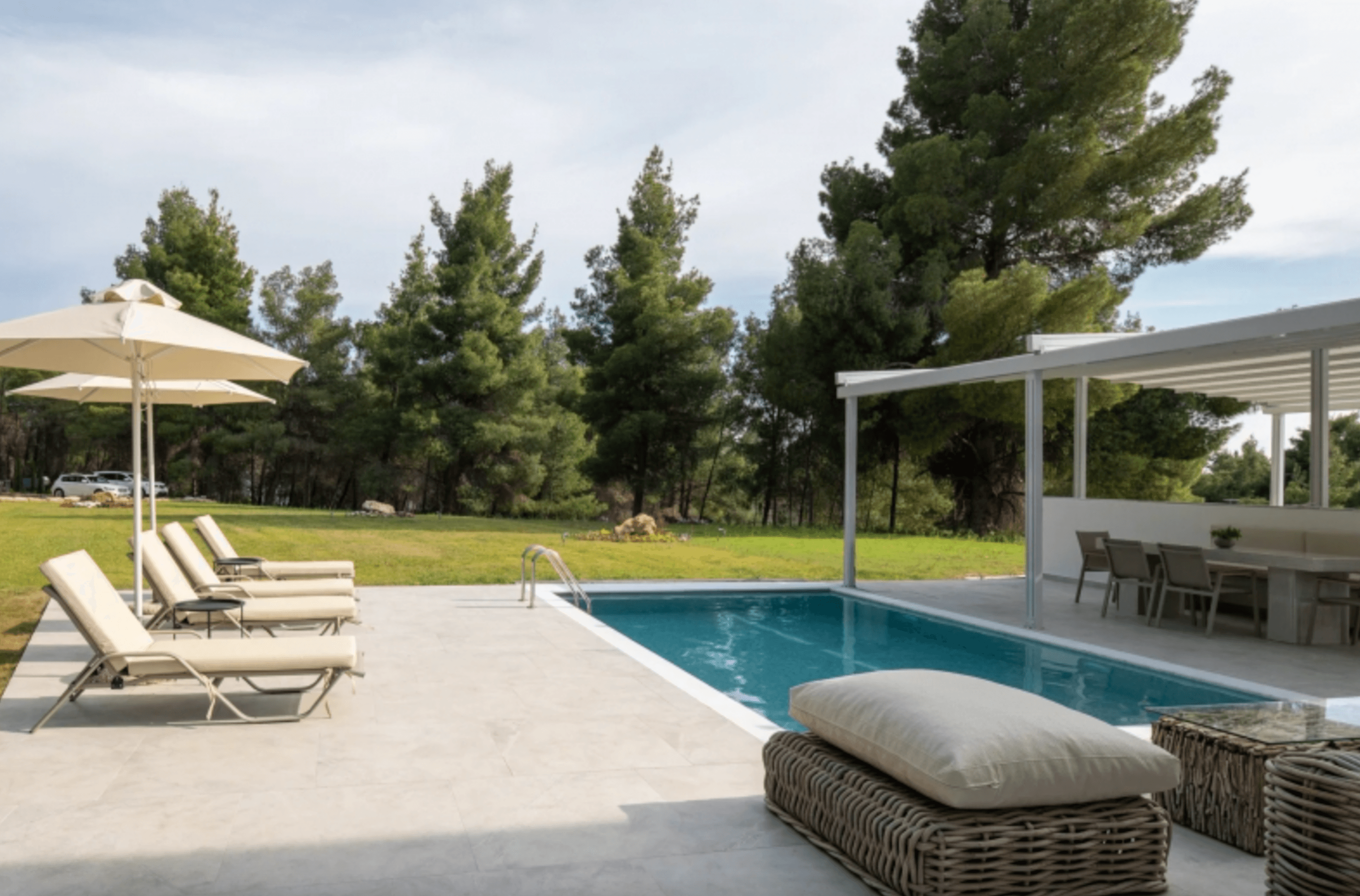 Elegant villa with sea view, Nikiti 7