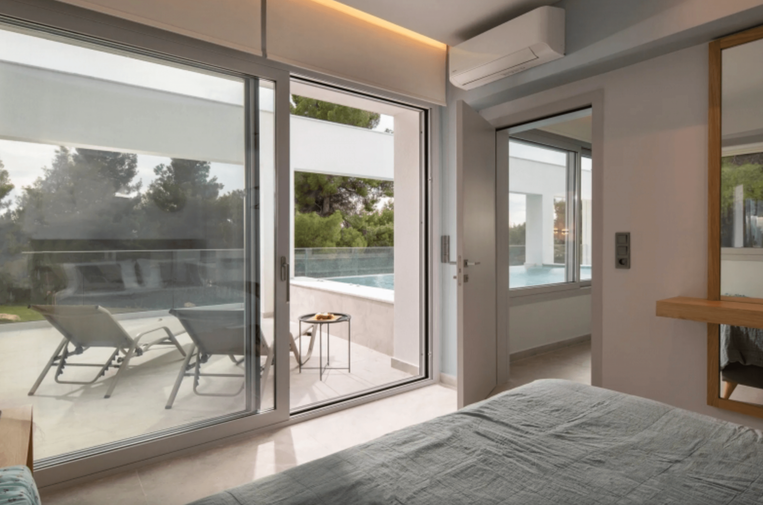 Elegant villa with sea view, Nikiti 11
