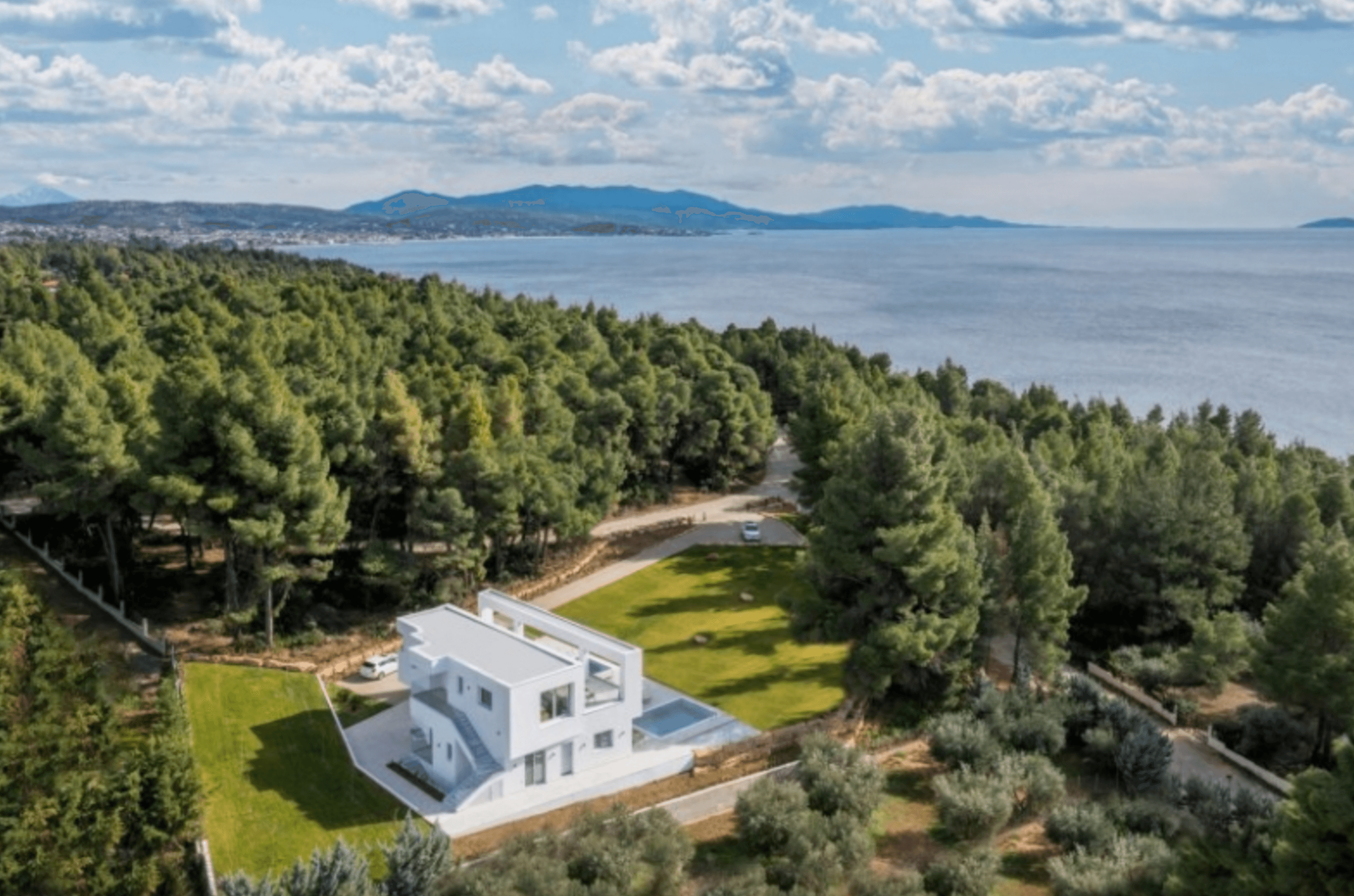 Elegant villa with sea view, Nikiti 3