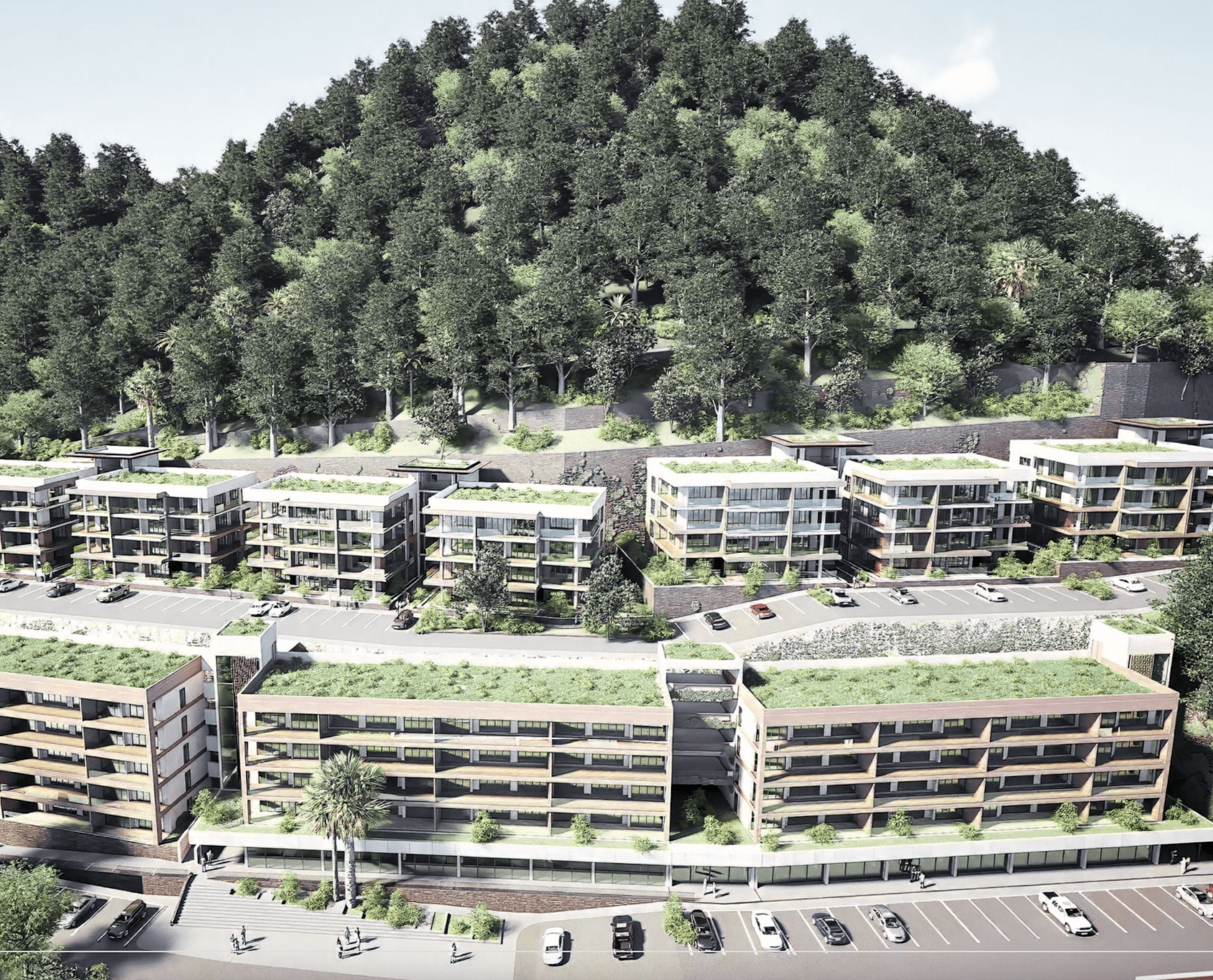 Apartments and villas in luxury resort on the seaside 10