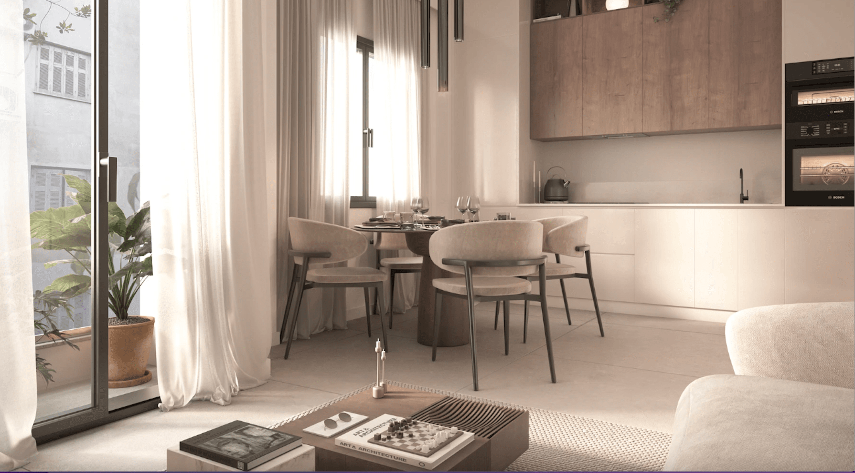 Modern apartments with roof terrace, Piraeus, Athens 2