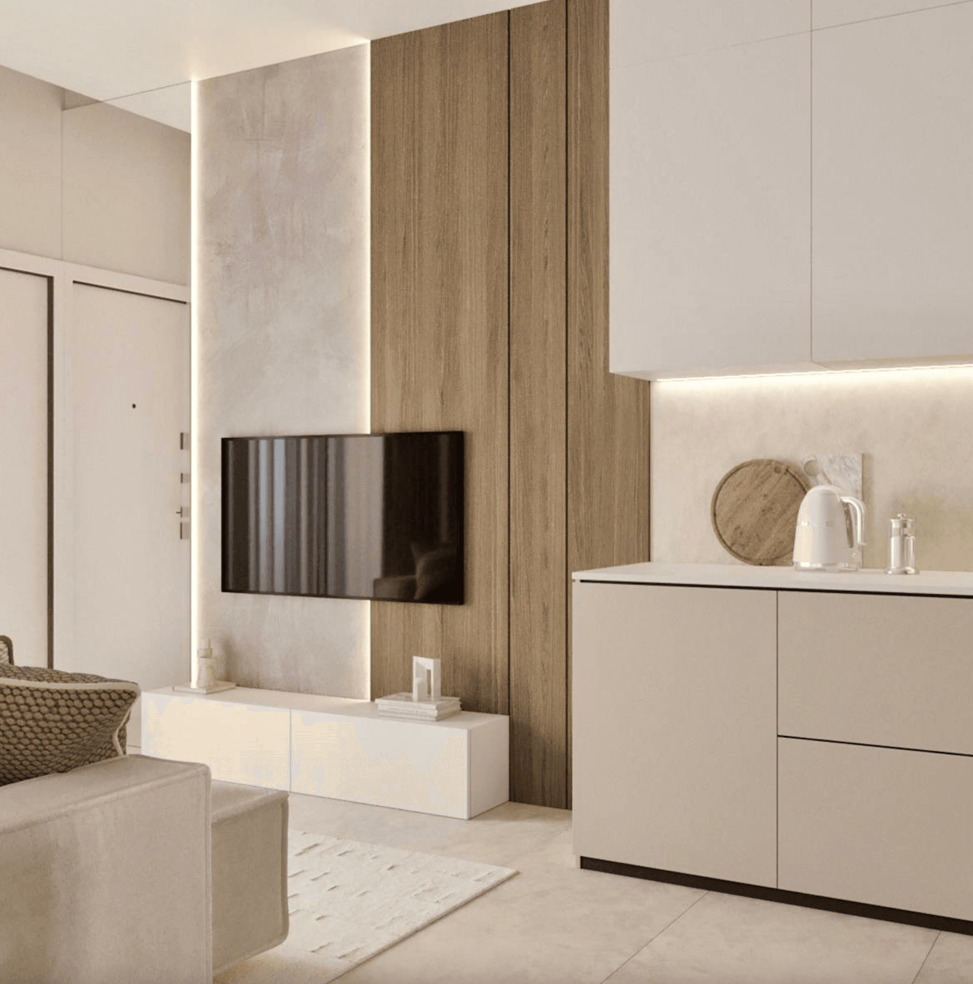 Comfortable apartments in modern style, Kallithea, Athens 3