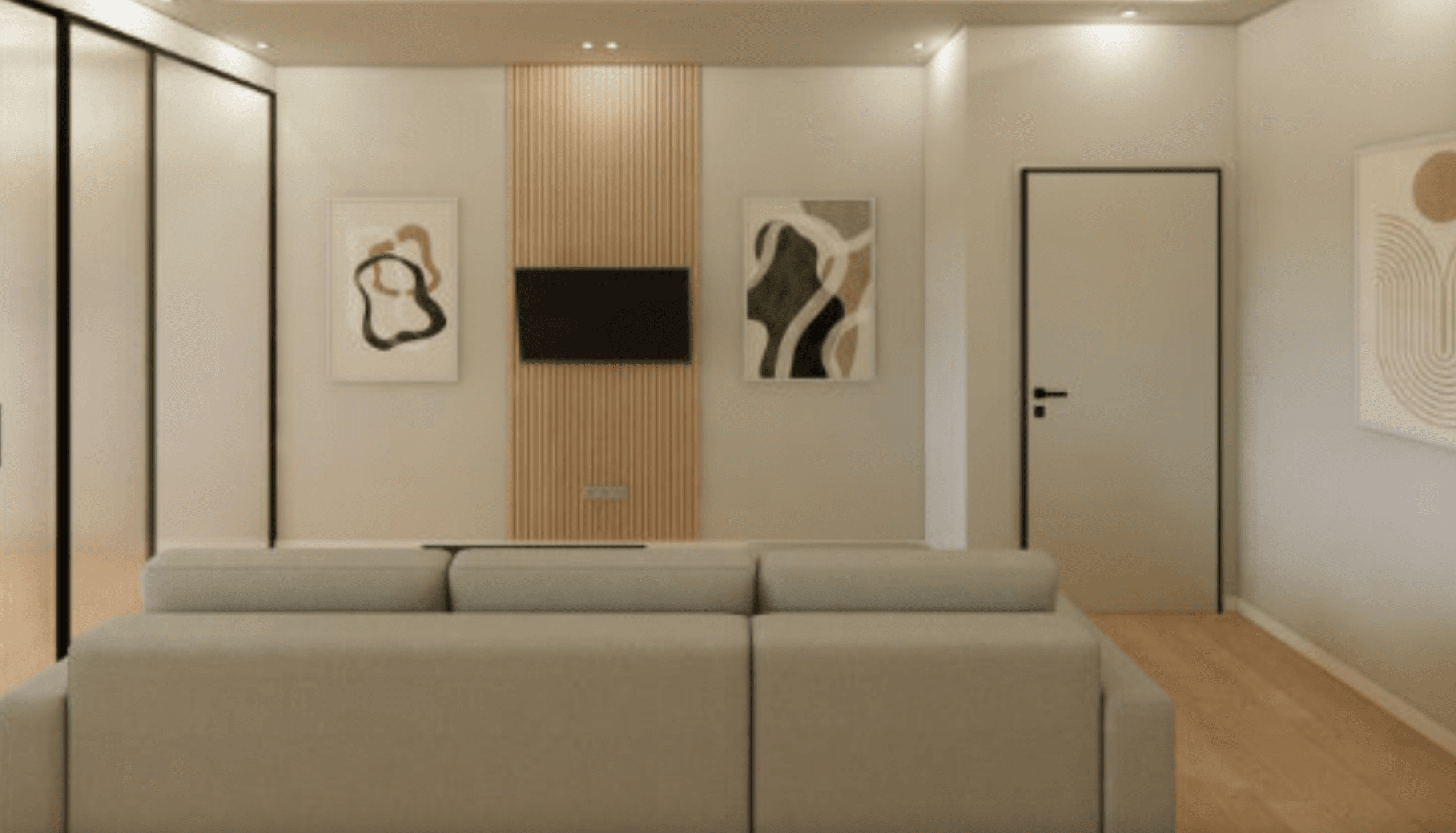 Apartments in minimalist style, Piraeus 4