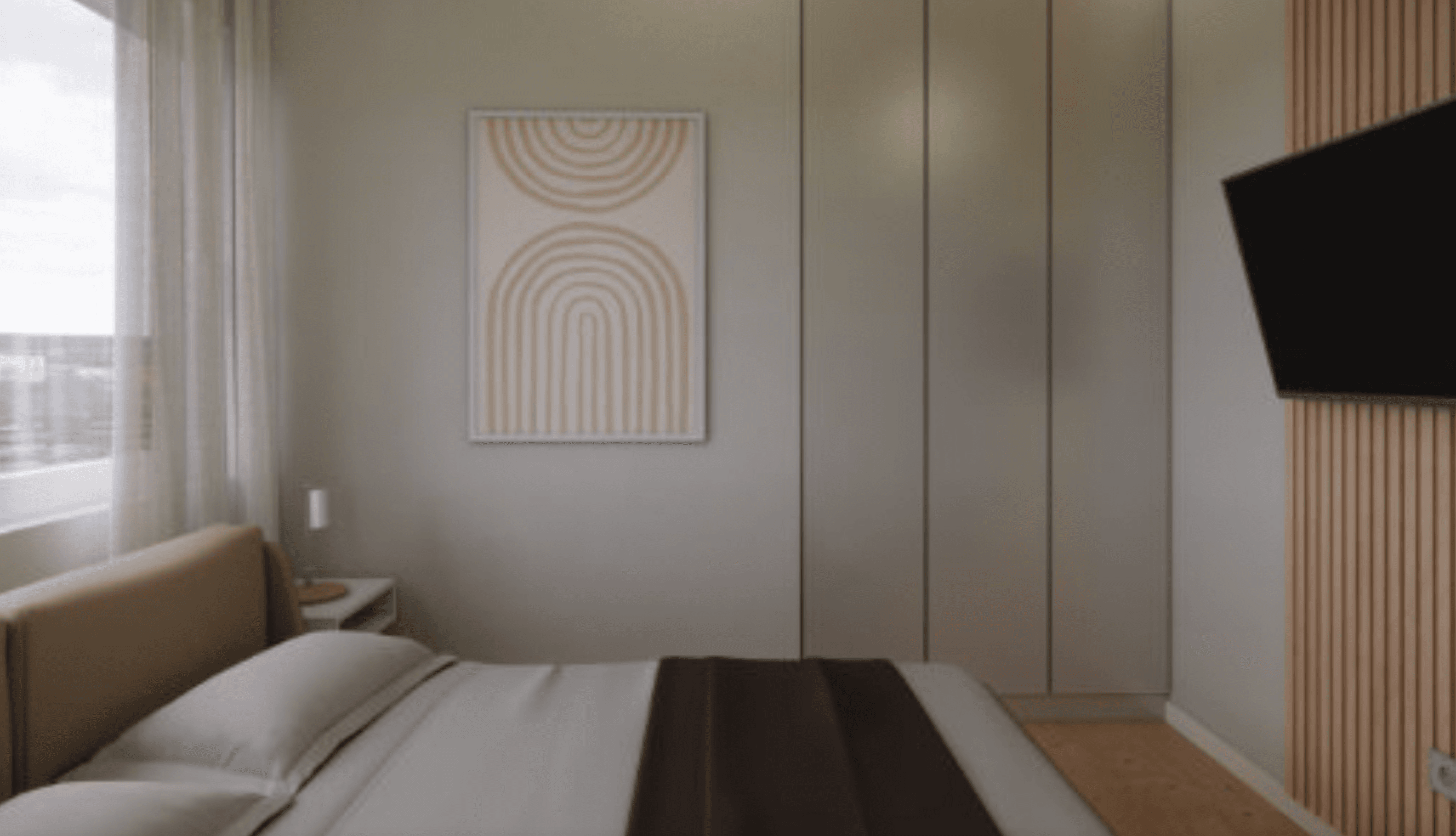 Apartments in minimalist style, Piraeus 8