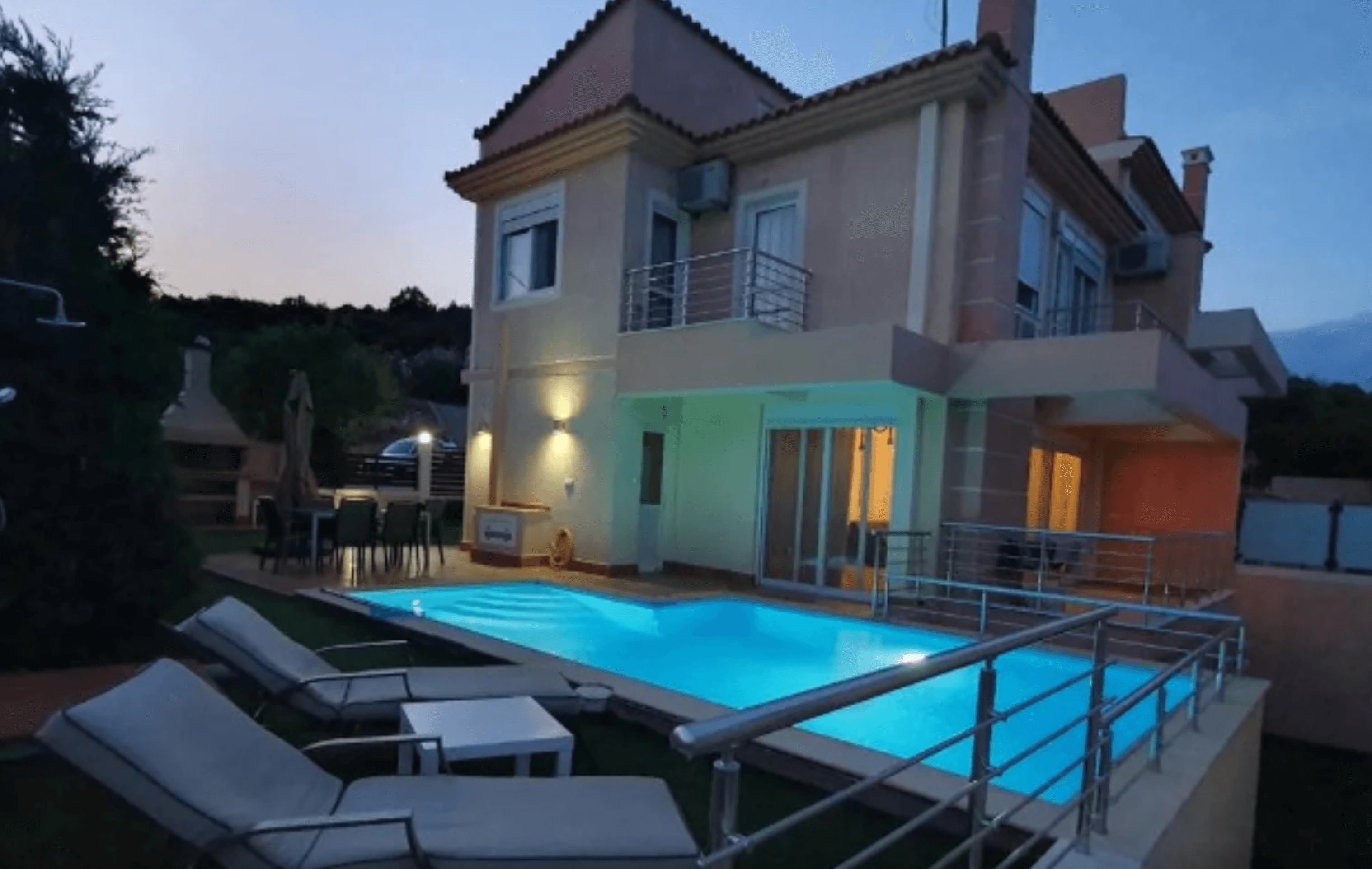 Sea view villa, Theologos 1