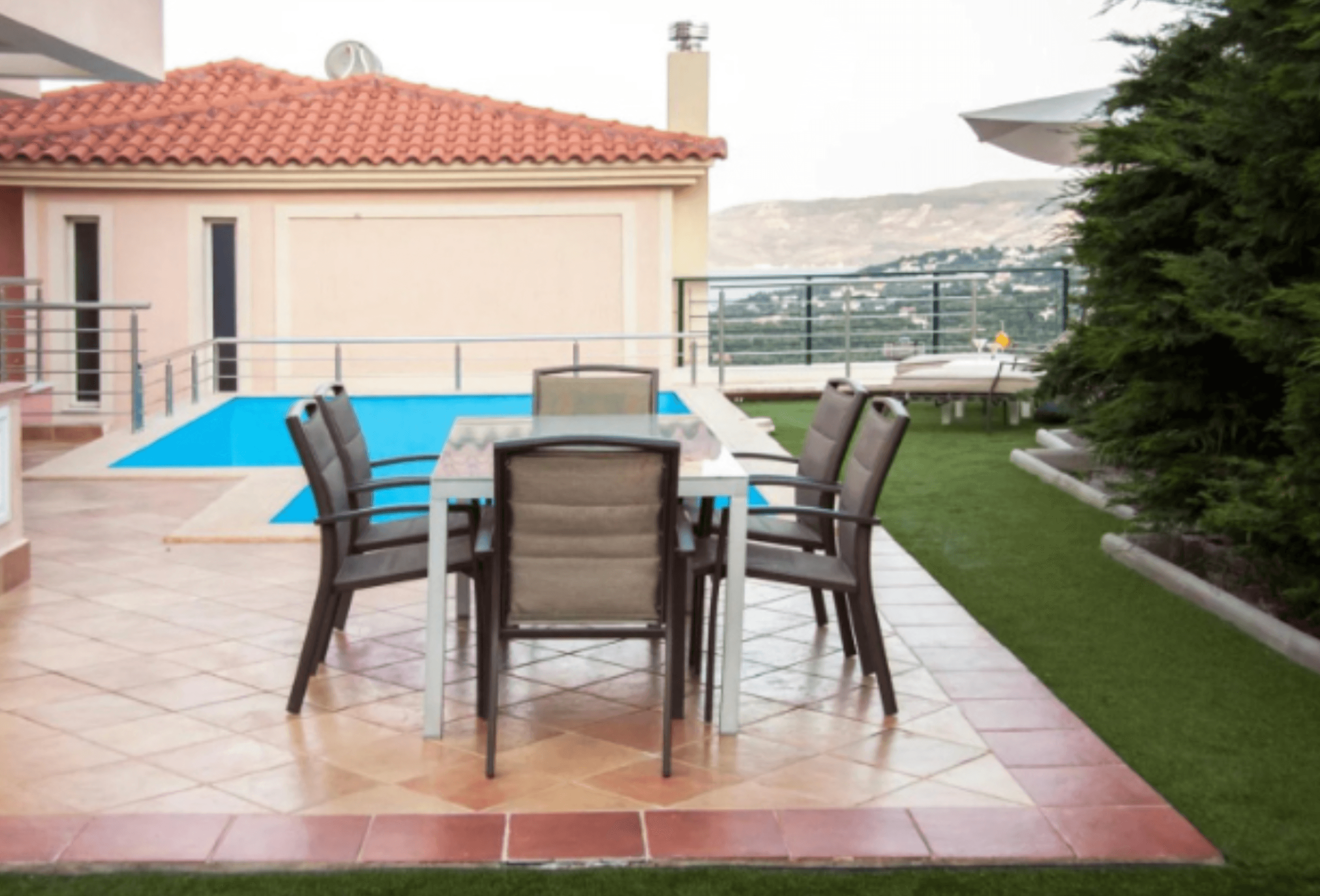 Sea view villa, Theologos 4
