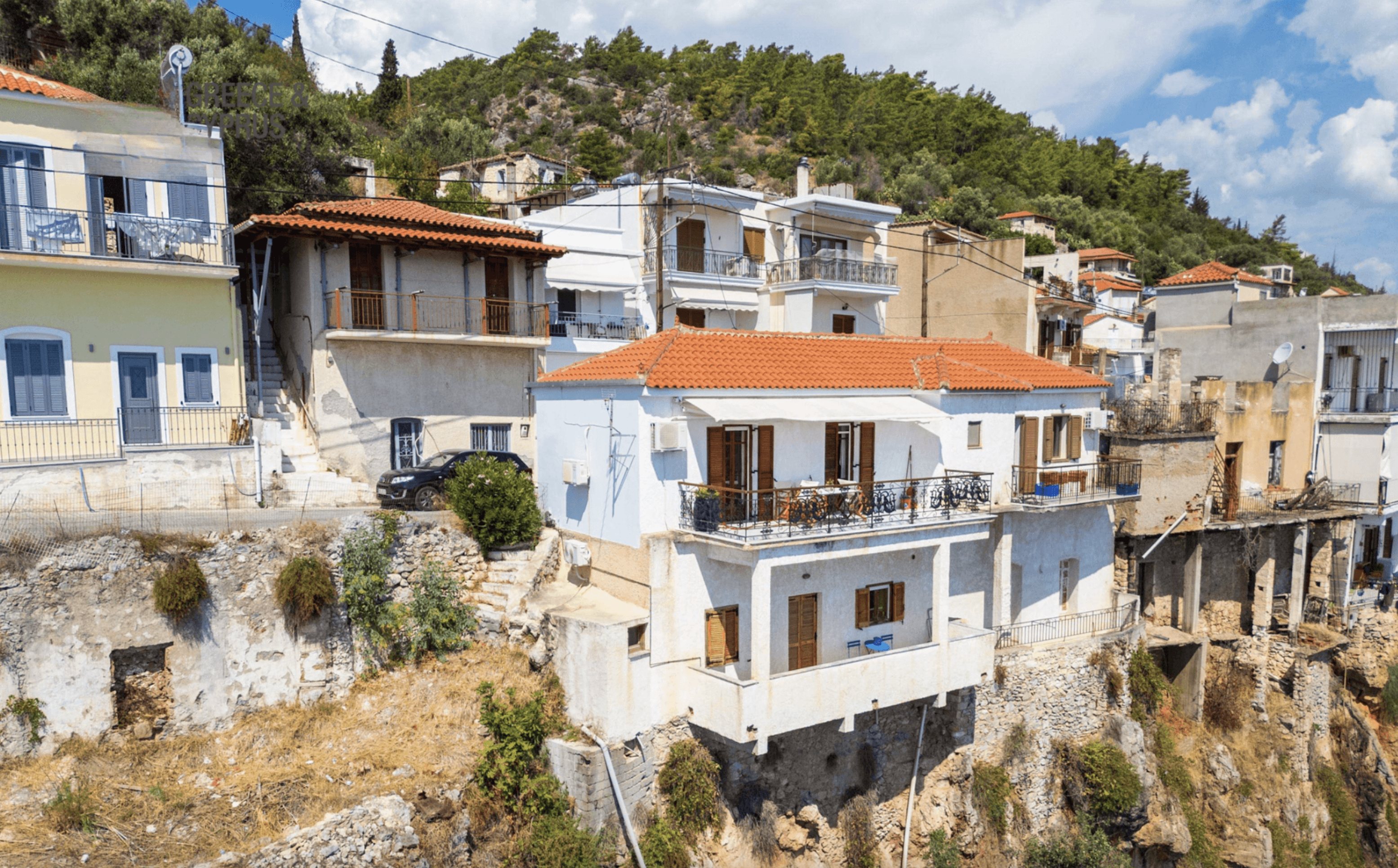 House with sea view, Githeio 2