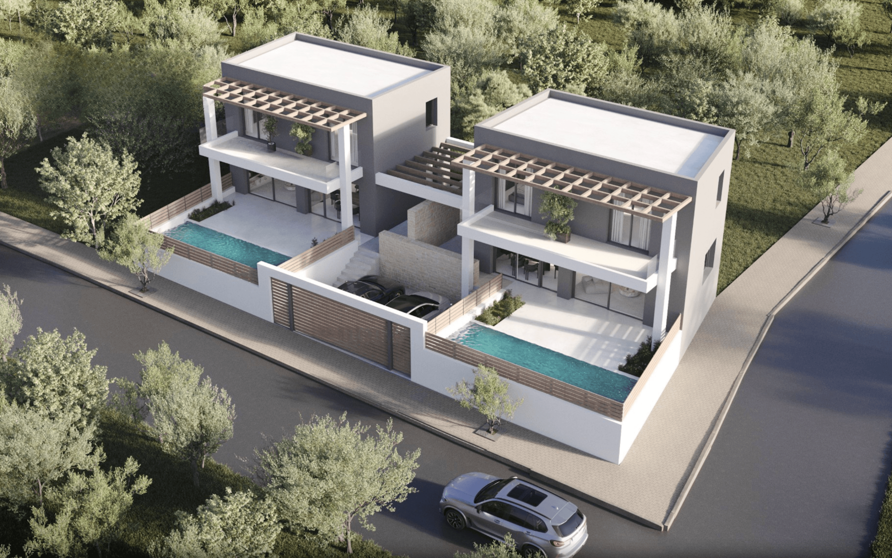 House with swimming pool, Kantia, Asini 1