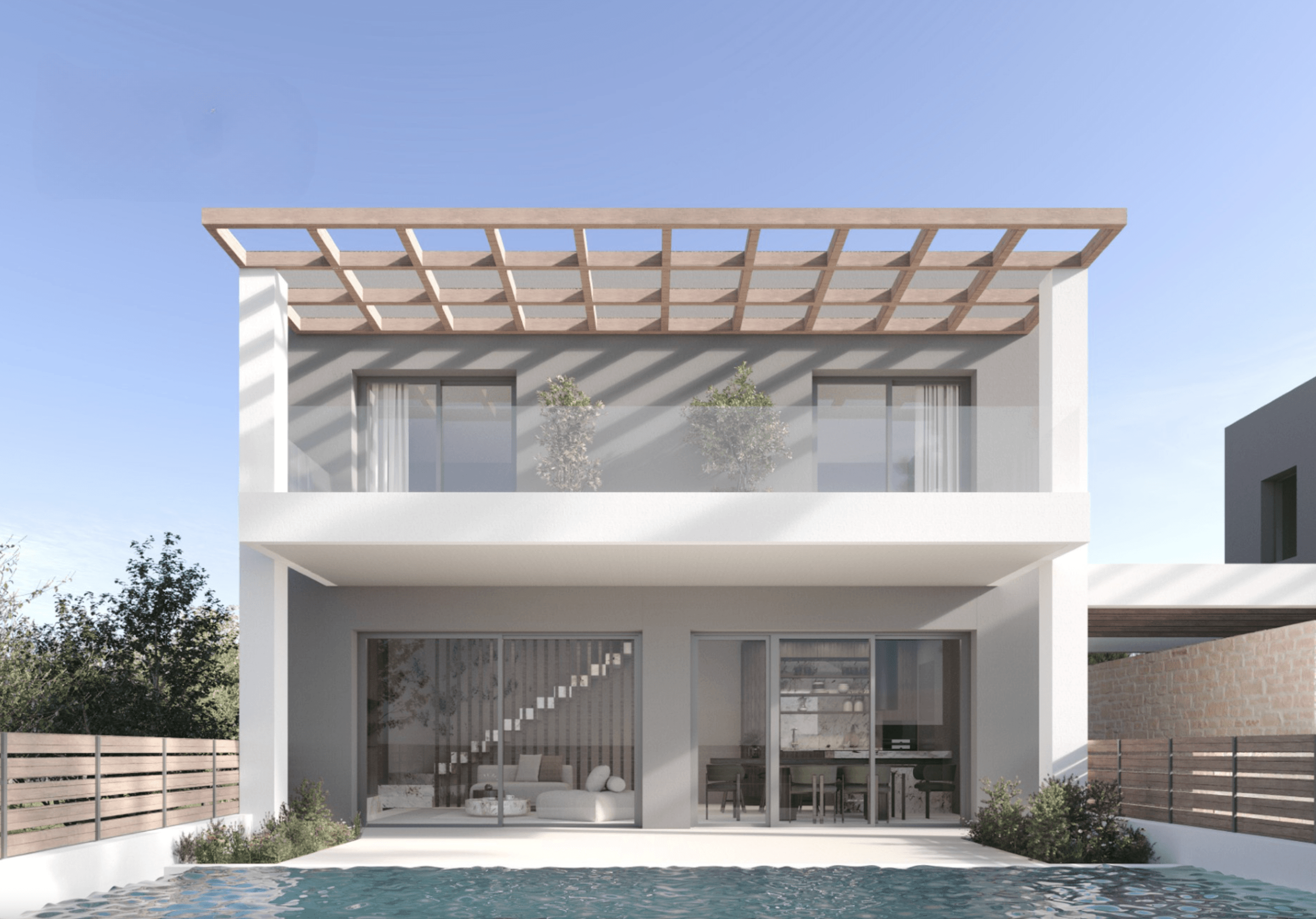 House with swimming pool, Kantia, Asini 2