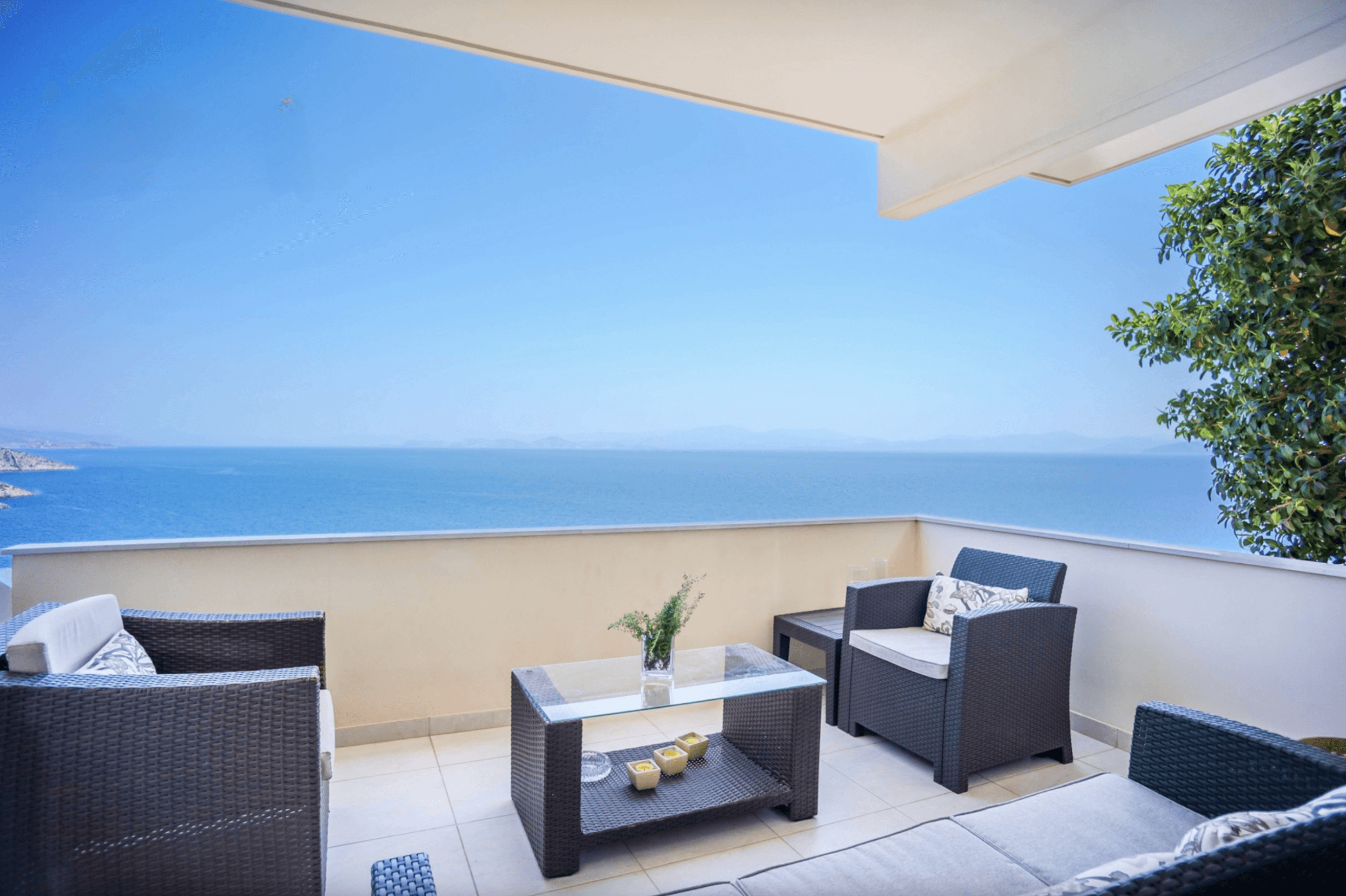 Villa with sea view, Astros 5