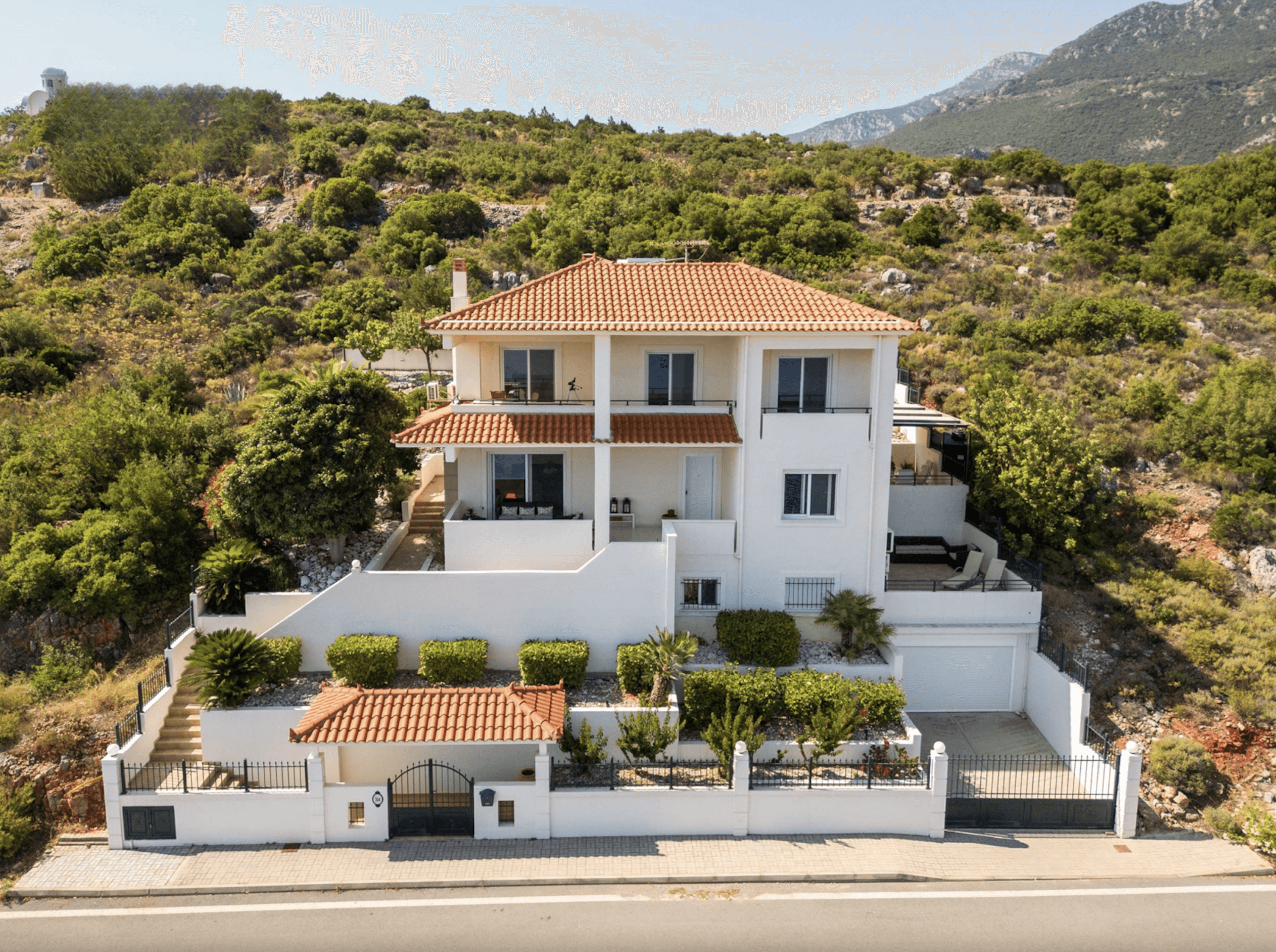 Villa with sea view, Astros 2