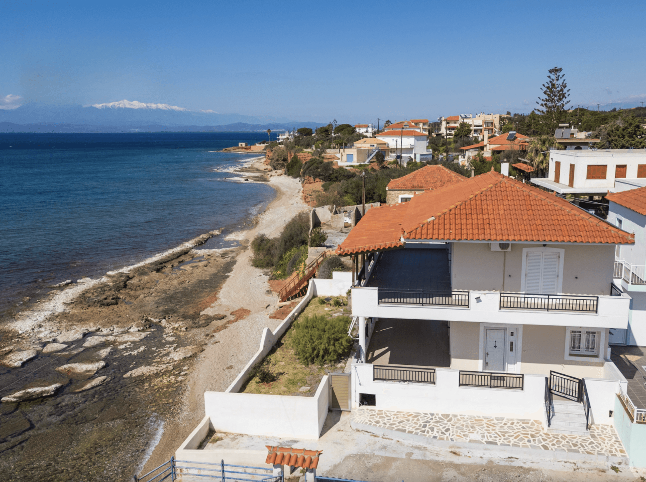 Elegant house with sea view, Elia 3